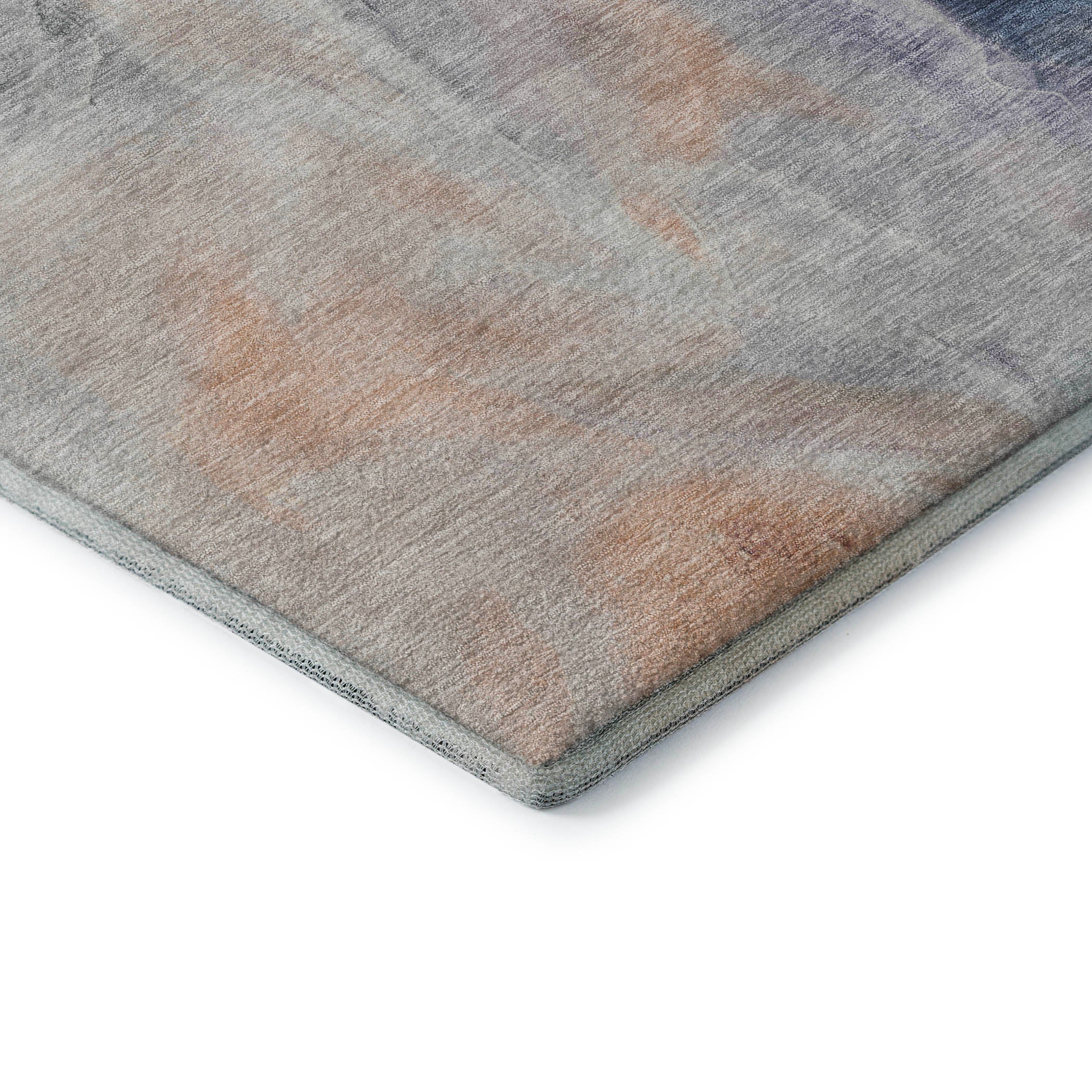 Oslo Machine Washable Transitional Linen Ivory Rug 1'8" x 2'6" #shape_Rectangle