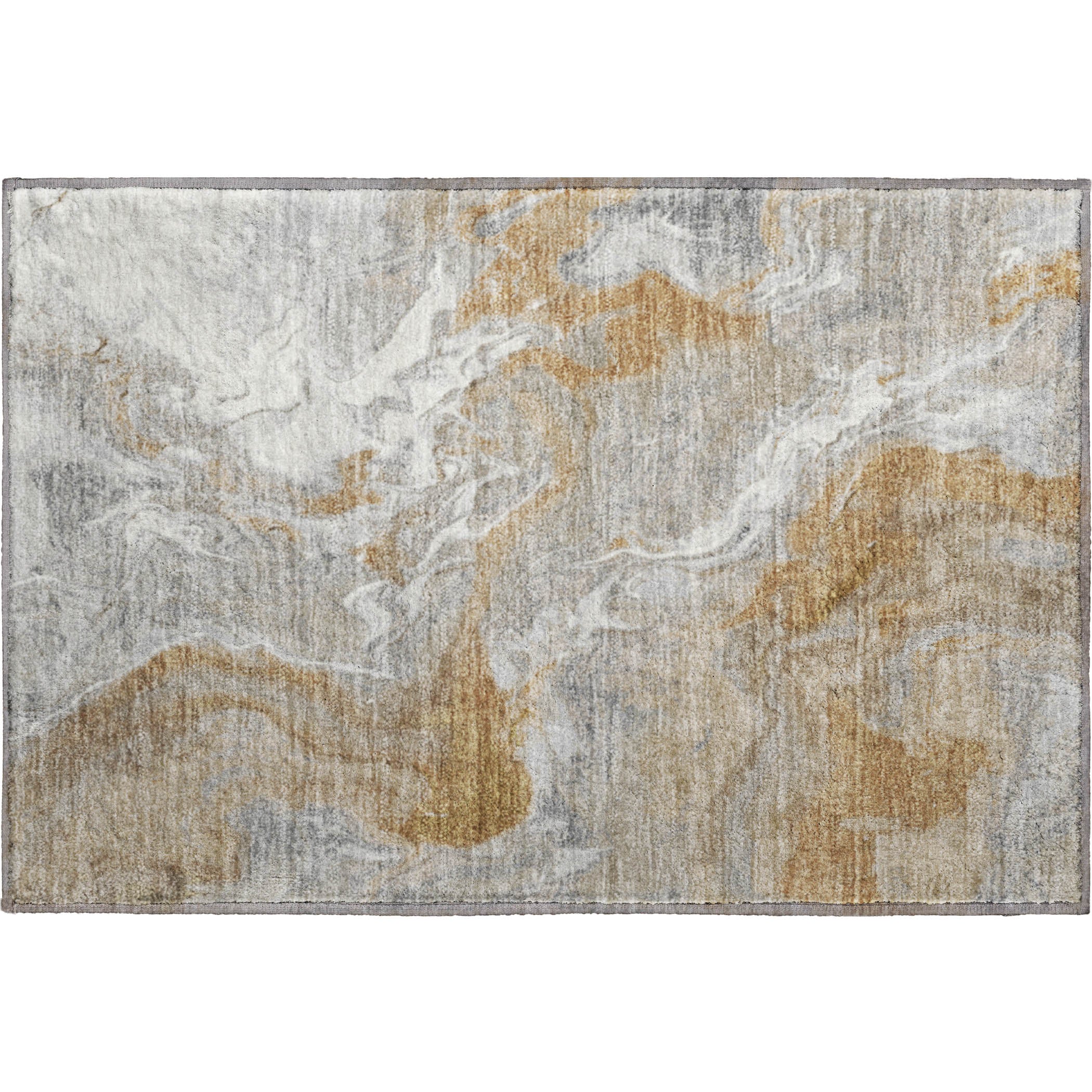 Sarajevo Machine Washable Transitional Graphite Gray Rug 1'8" x 2'6" #shape_Rectangle