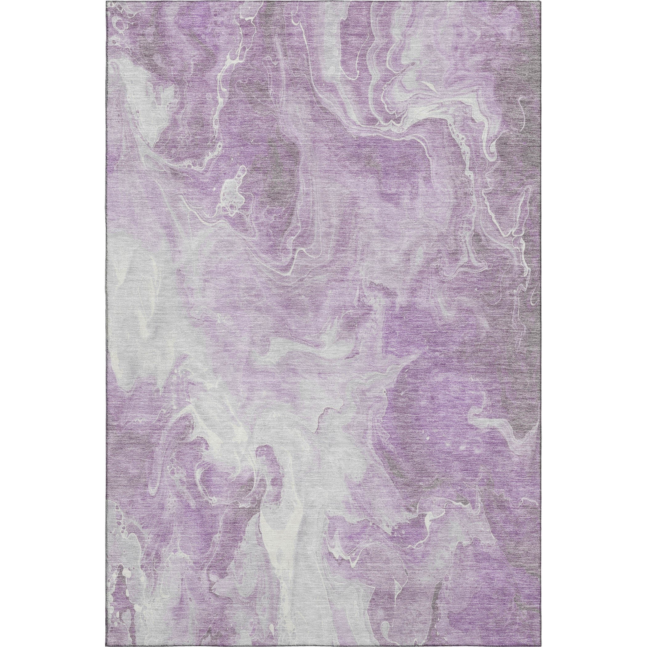Chiang Mai Machine Washable Transitional Lavender Purple Rug 2'6" x 3'10" #shape_Rectangle