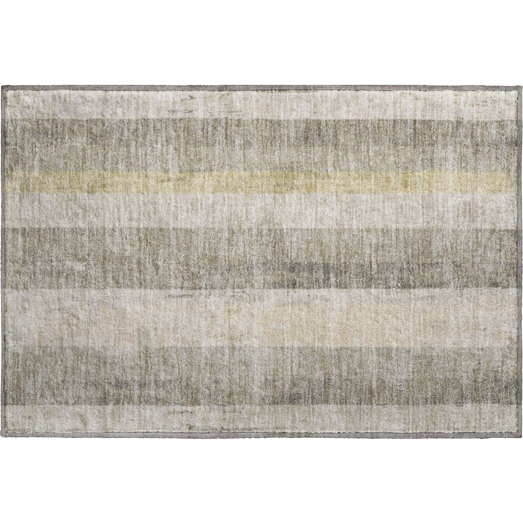 Antigua Machine Washable Transitional Taupe Brown Rug 1'8" x 2'6" #shape_Rectangle