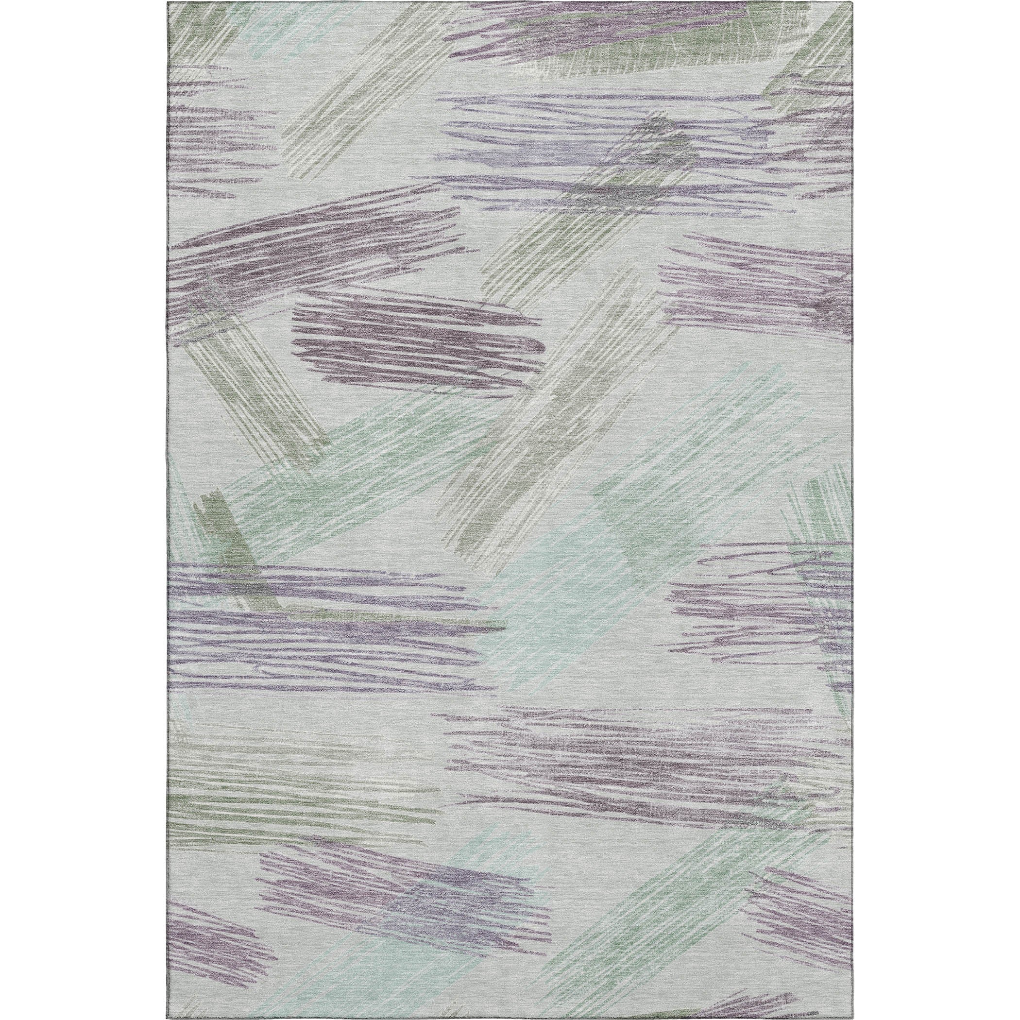 Bruges Machine Washable Transitional Sage Green Rug 2'6" x 3'10" #shape_Rectangle