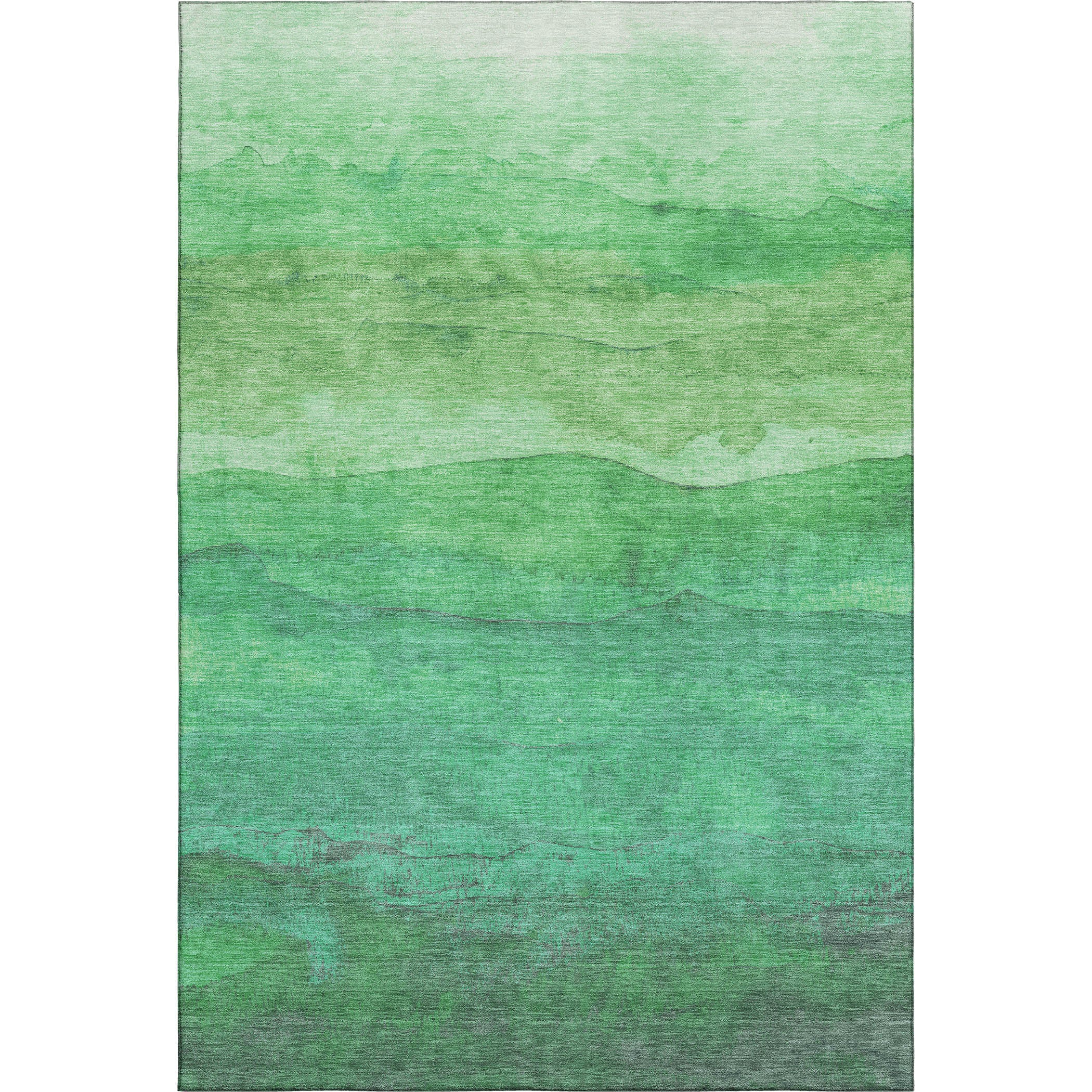 Jaipur Machine Washable Transitional Green Rug 2'6" x 3'10" #shape_Rectangle
