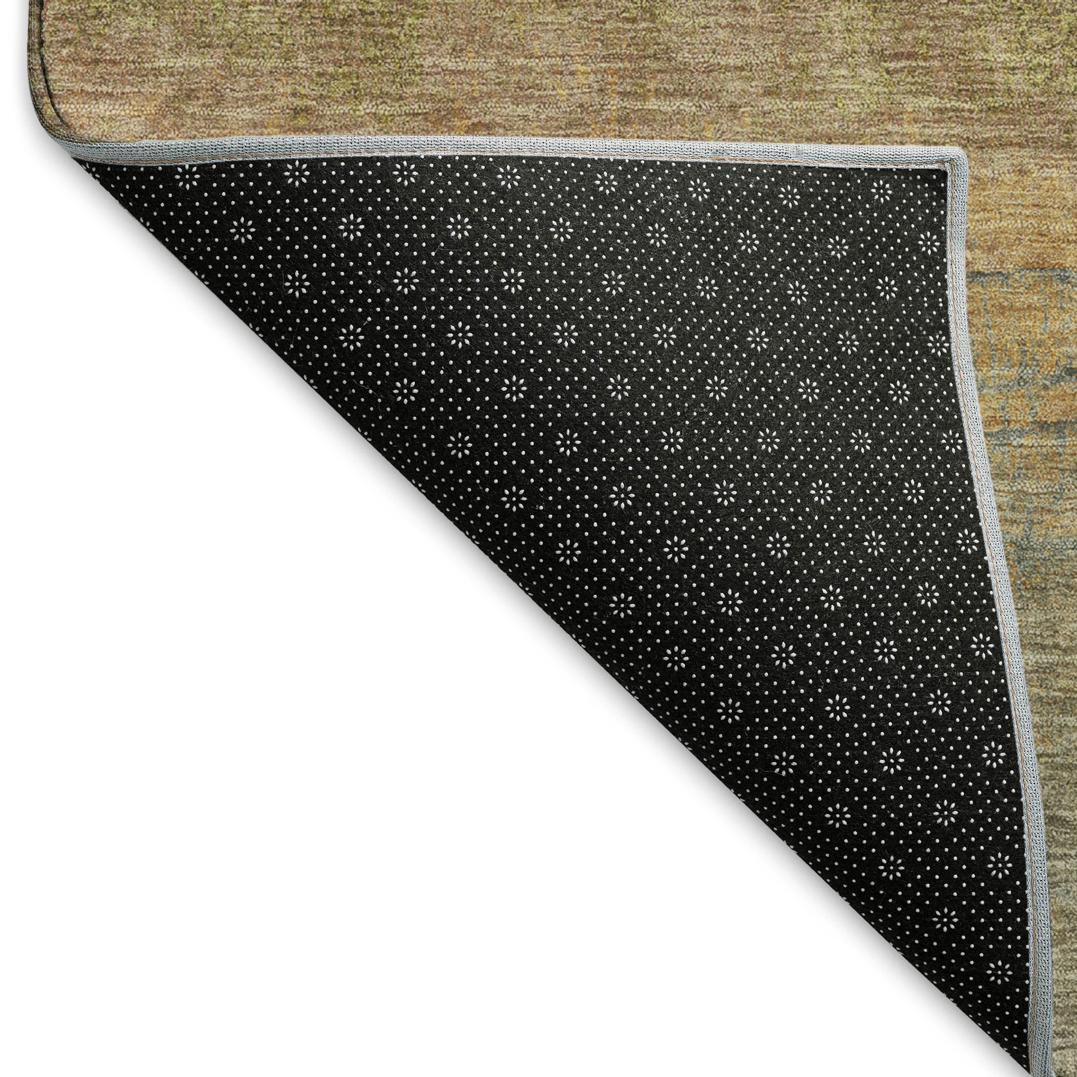 Jaipur Machine Washable Transitional Tan Brown Rug 1'8" x 2'6" #shape_Rectangle
