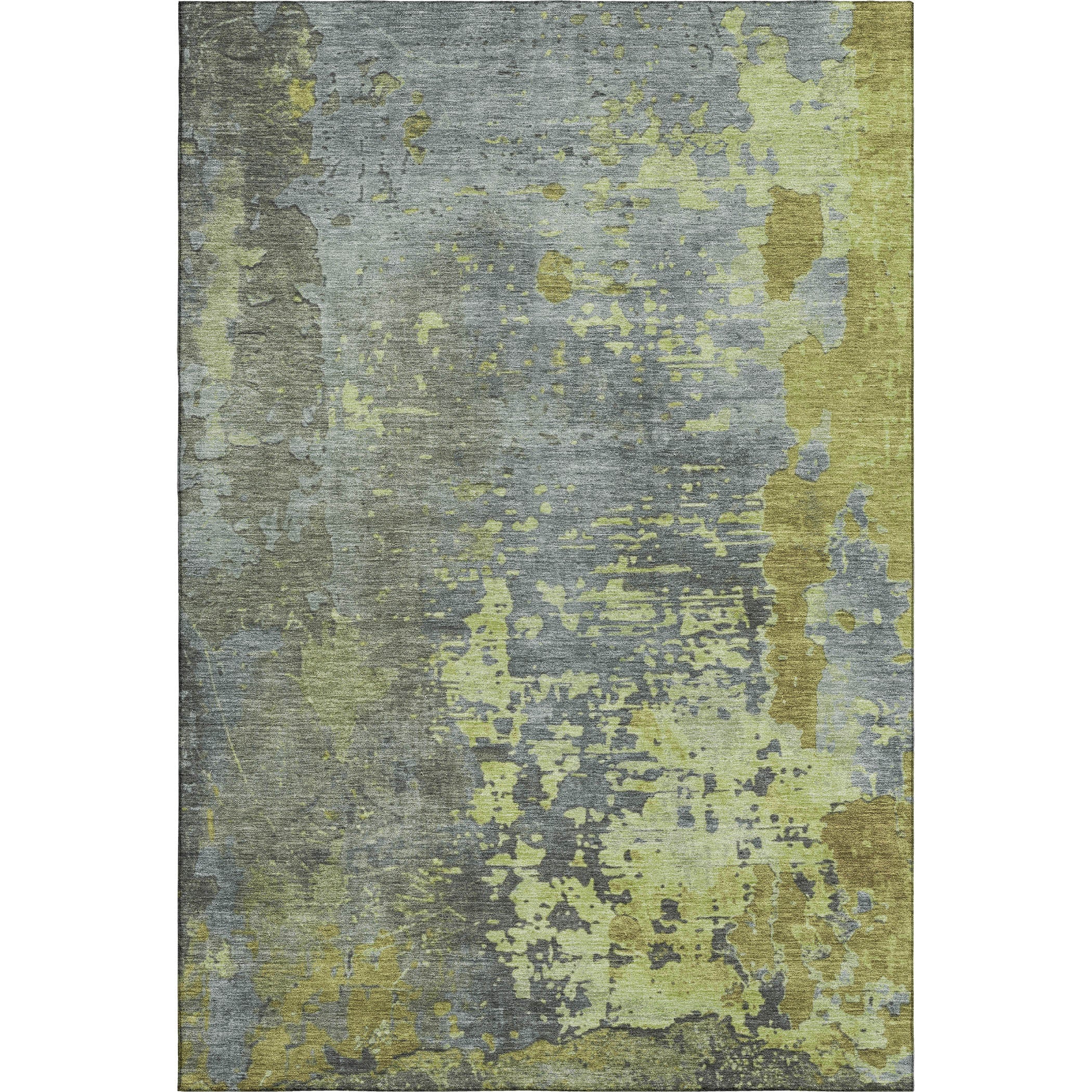 Chiang Mai Machine Washable Transitional Cactus Green Rug 2'6" x 3'10" #shape_Rectangle