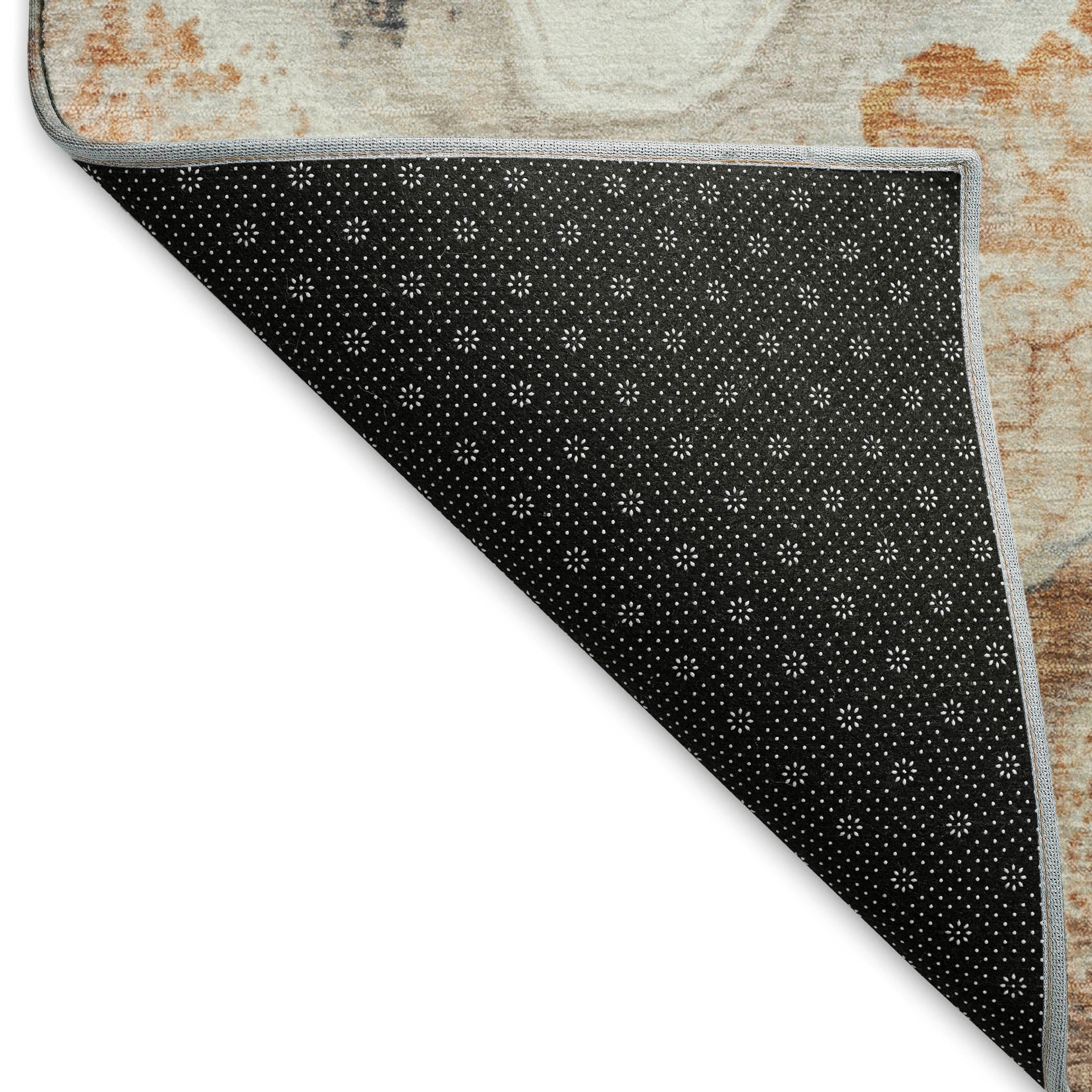 Reykjavik Machine Washable Transitional Silver Gray Rug 1'8" x 2'6" #shape_Rectangle