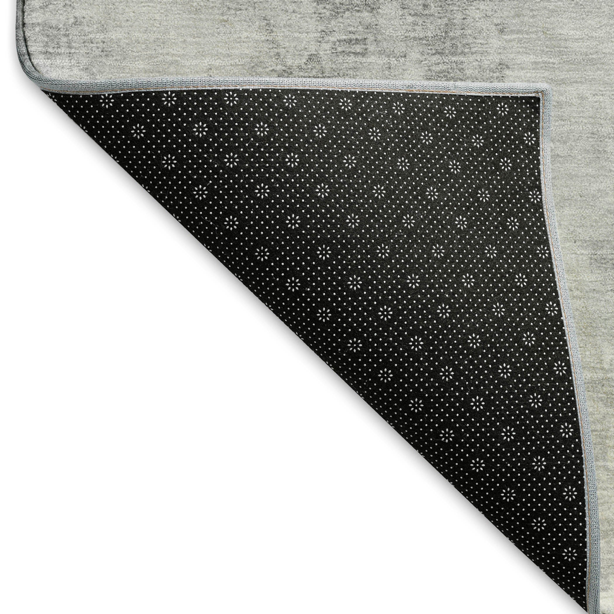 Athens Machine Washable Transitional Gray Rug 1'8" x 2'6" #shape_Rectangle