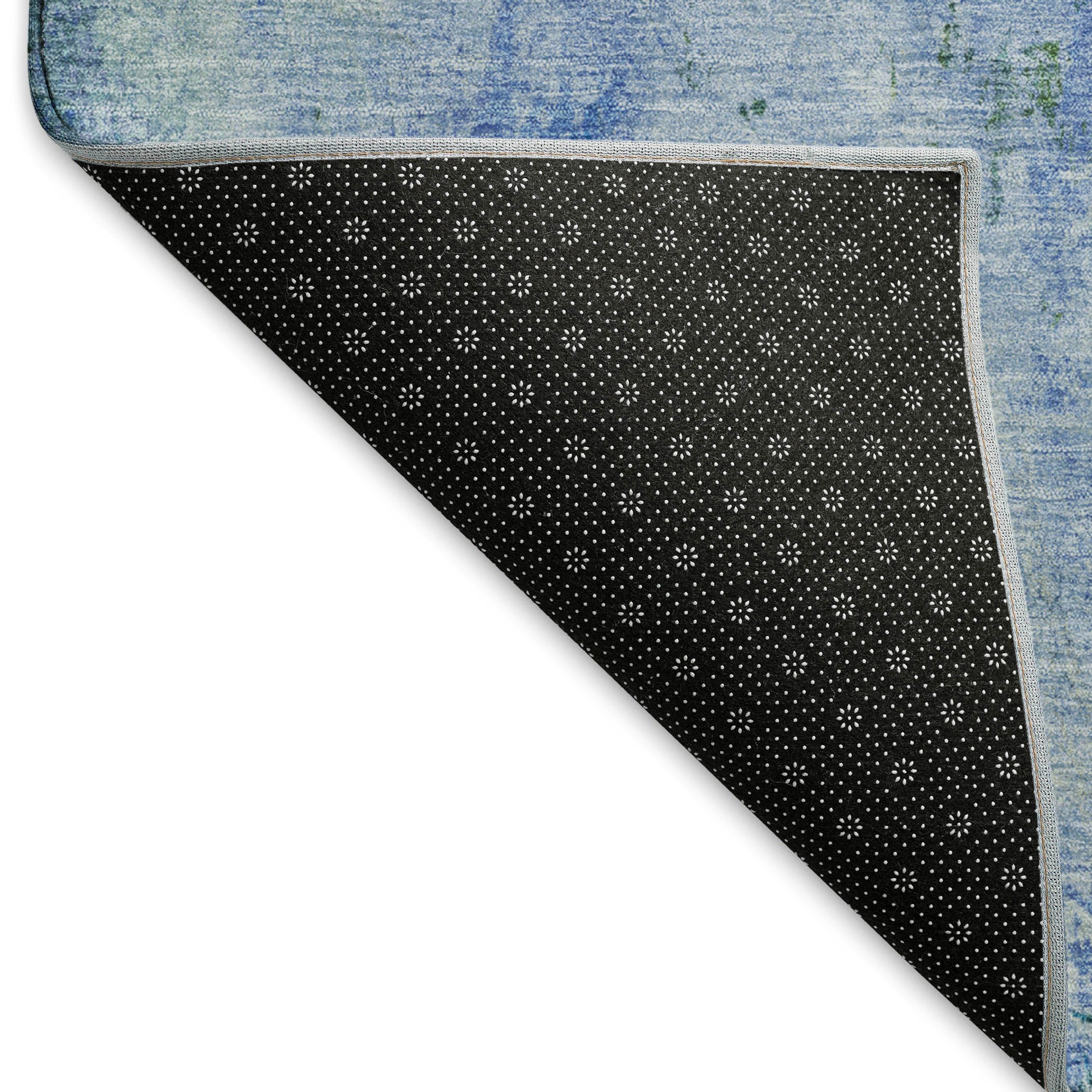 Jaipur Machine Washable Transitional Blue Rug 1'8" x 2'6" #shape_Rectangle