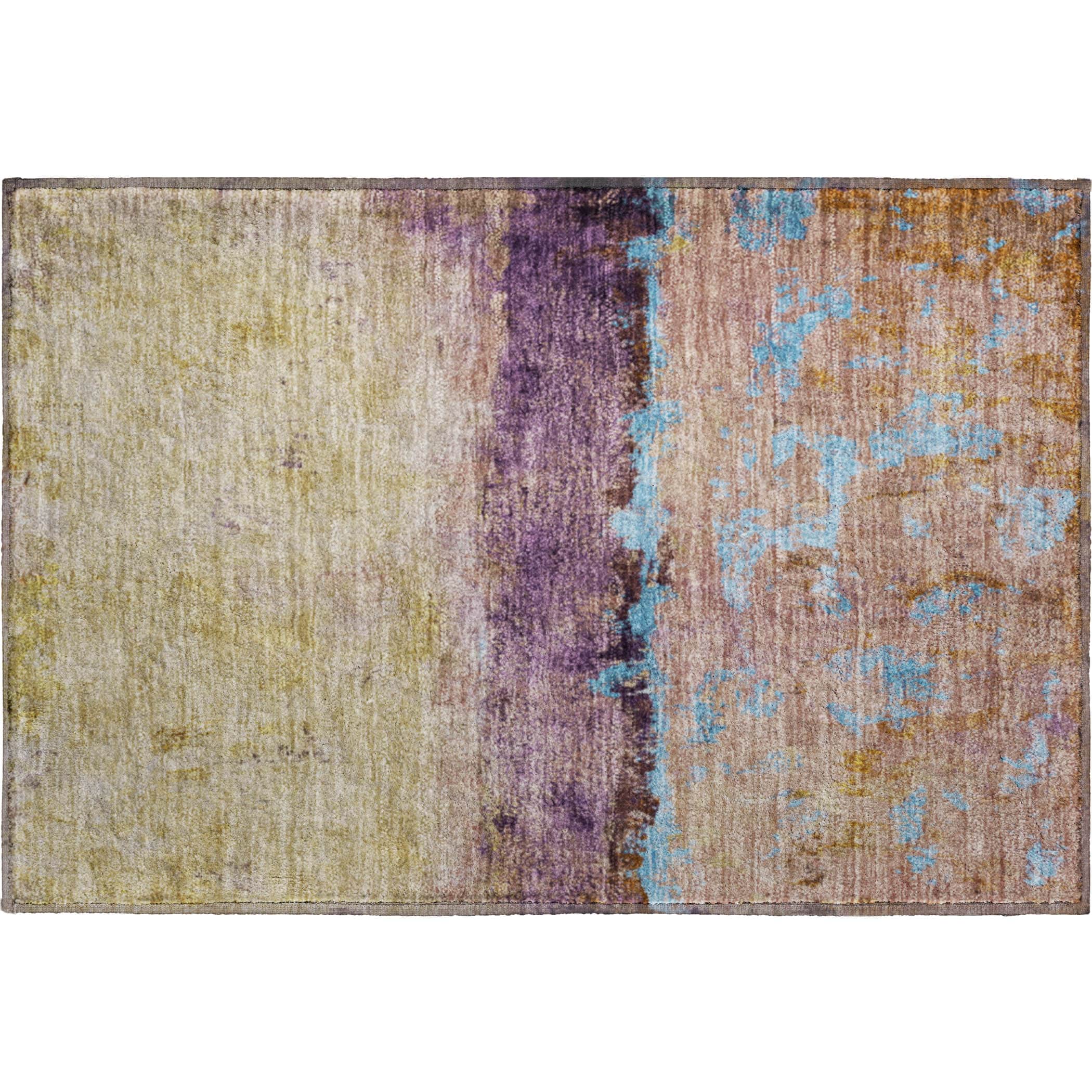 Jaipur Machine Washable Transitional Salmon Orange Rug 1'8" x 2'6" #shape_Rectangle