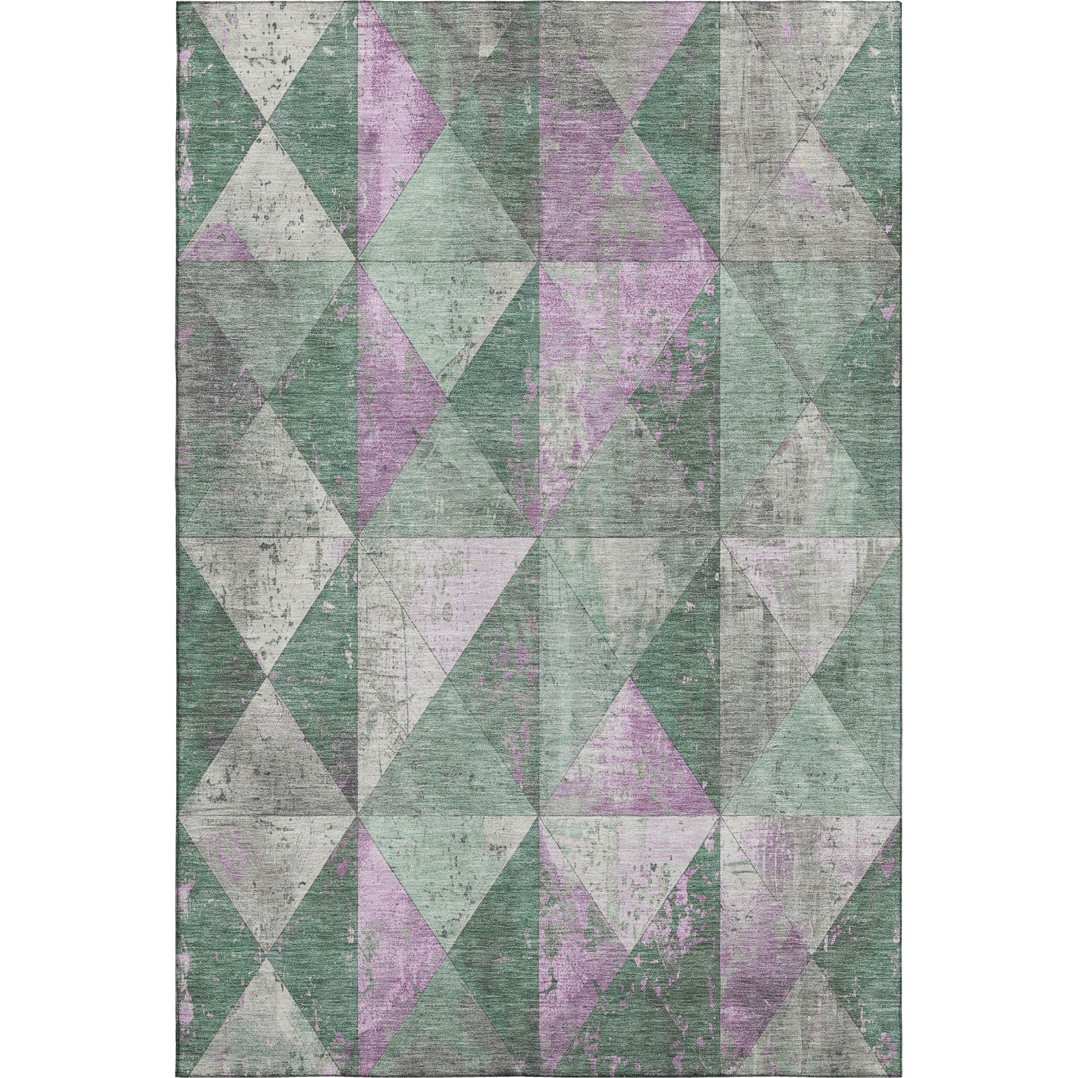 Havana Machine Washable Transitional Sage Green Rug 2'6" x 3'10" #shape_Rectangle