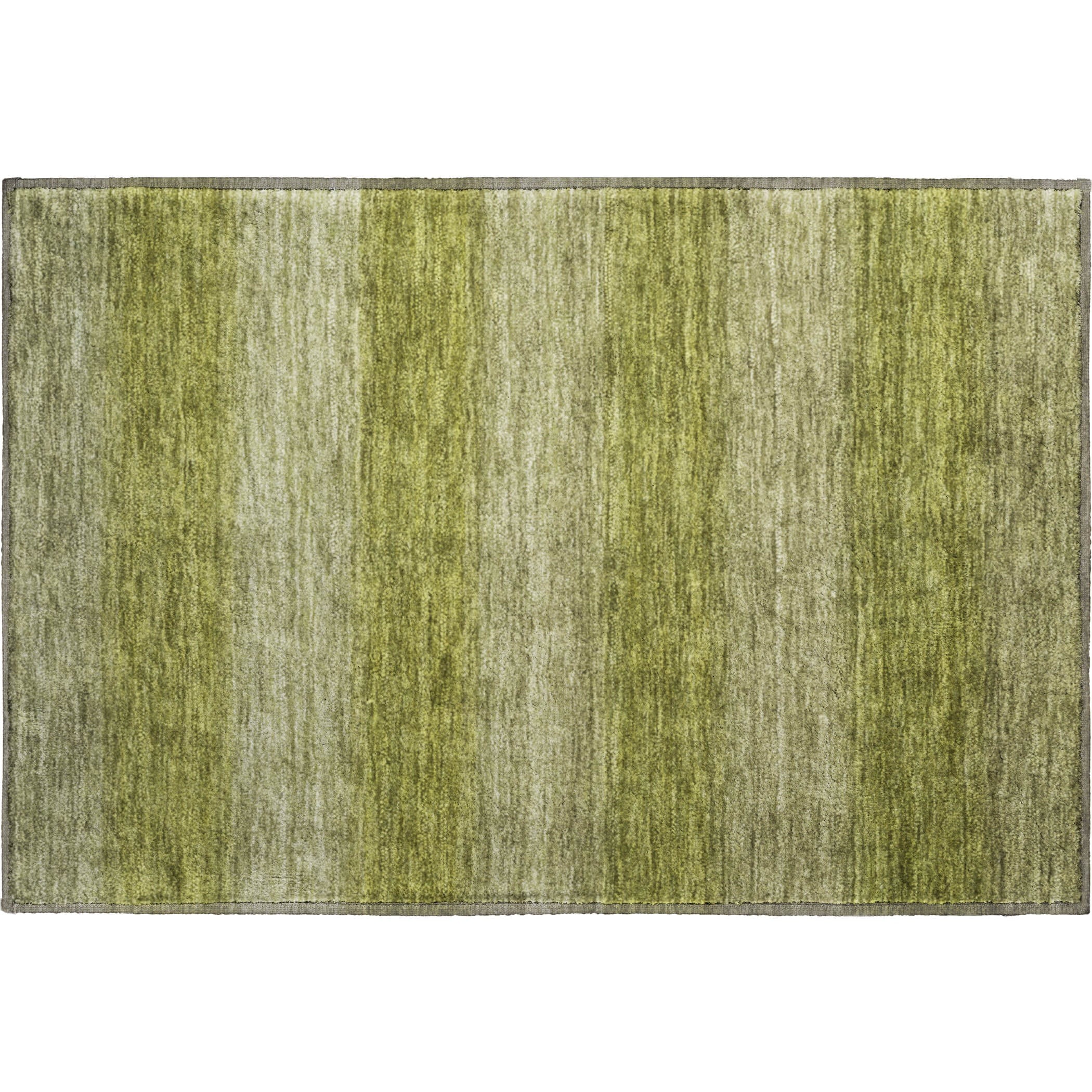Sintra Machine Washable Transitional Aloe Green Rug 1'8" x 2'6" #shape_Rectangle