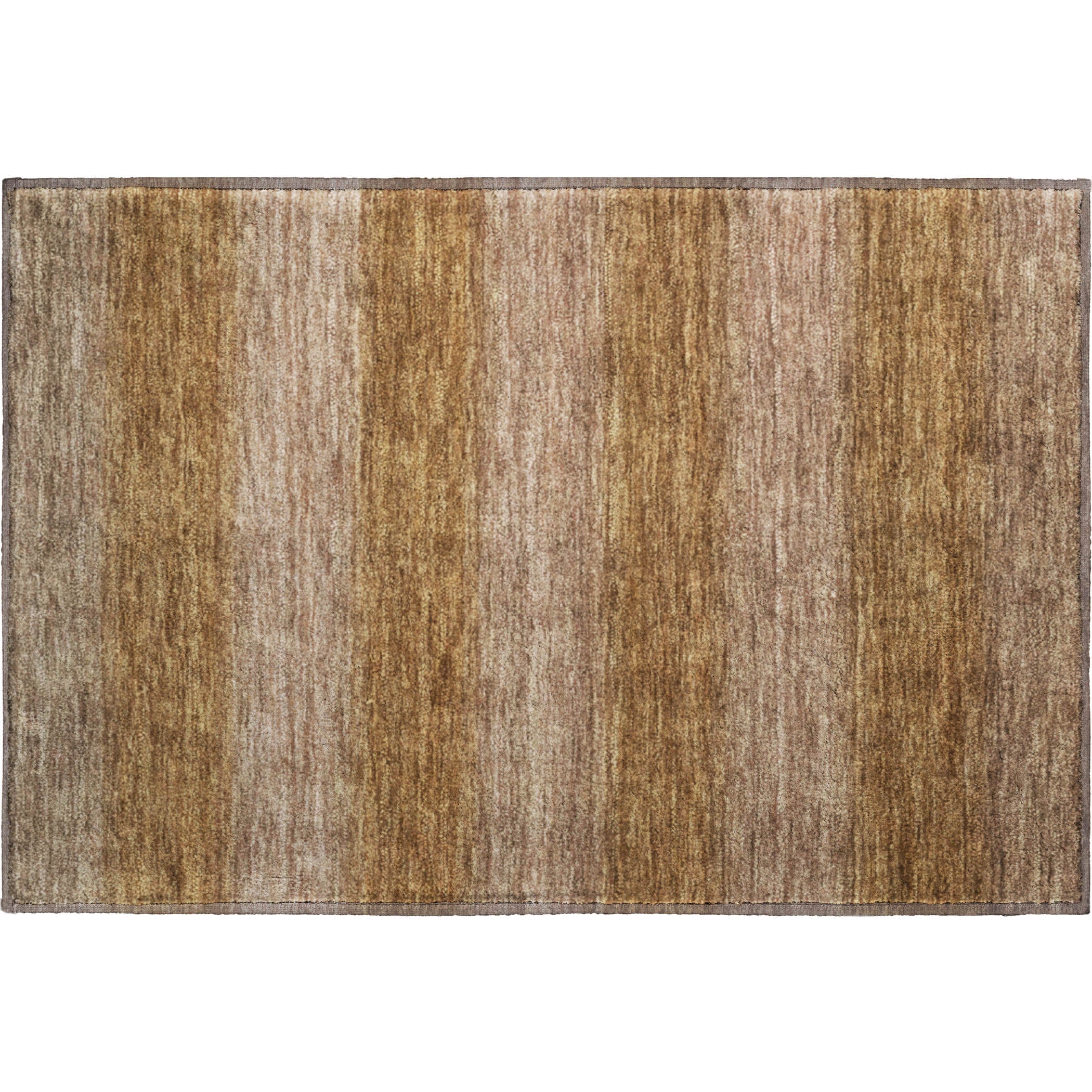Sintra Machine Washable Transitional Brown Rug 1'8" x 2'6" #shape_Rectangle