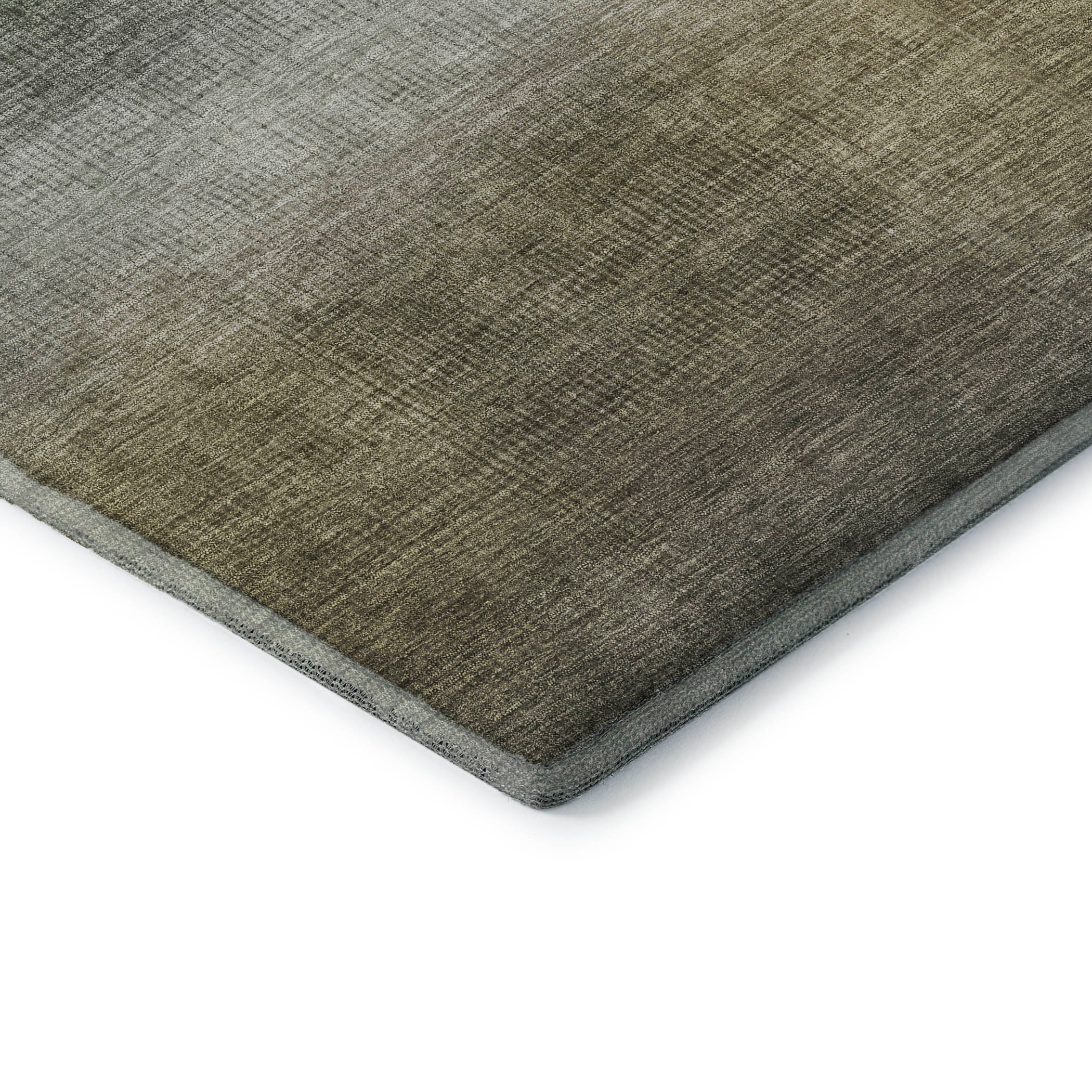 Colombo Machine Washable Transitional Pewter Gray Rug 1'8" x 2'6" #shape_Rectangle
