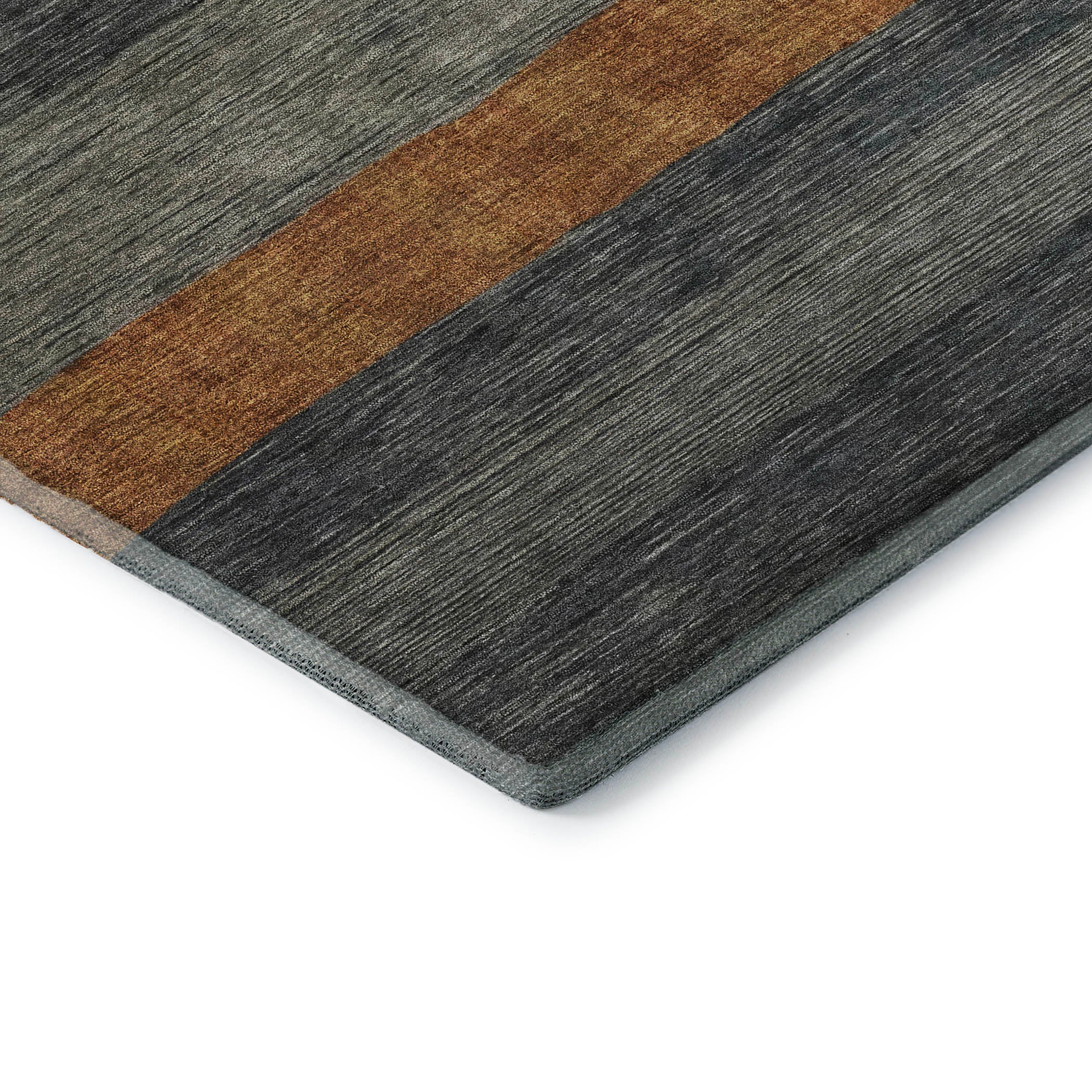 Dublin Machine Washable Transitional Blue Rug 1'8" x 2'6" #shape_Rectangle