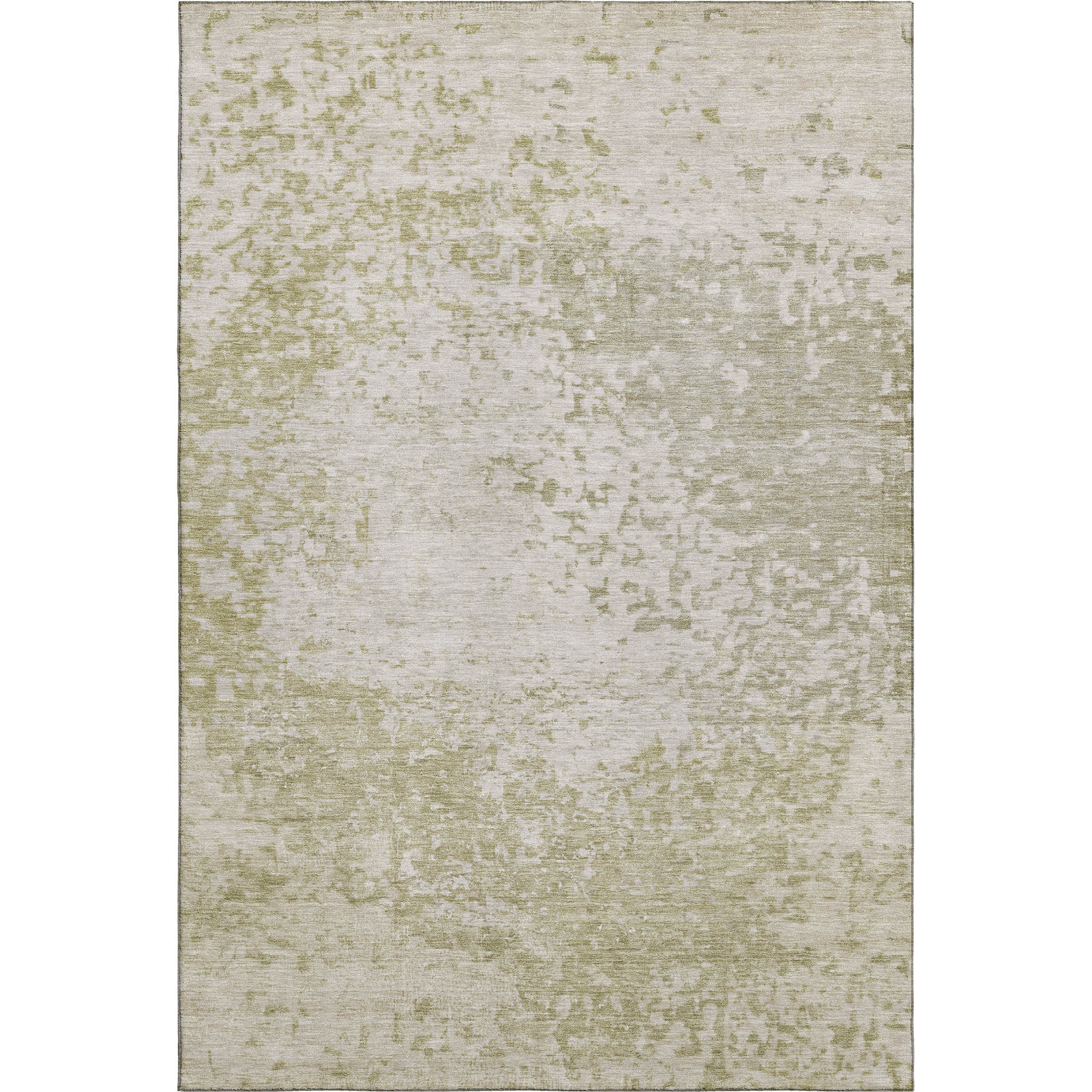 Oslo Machine Washable Transitional Beige Brown Rug 2'6" x 3'10" #shape_Rectangle