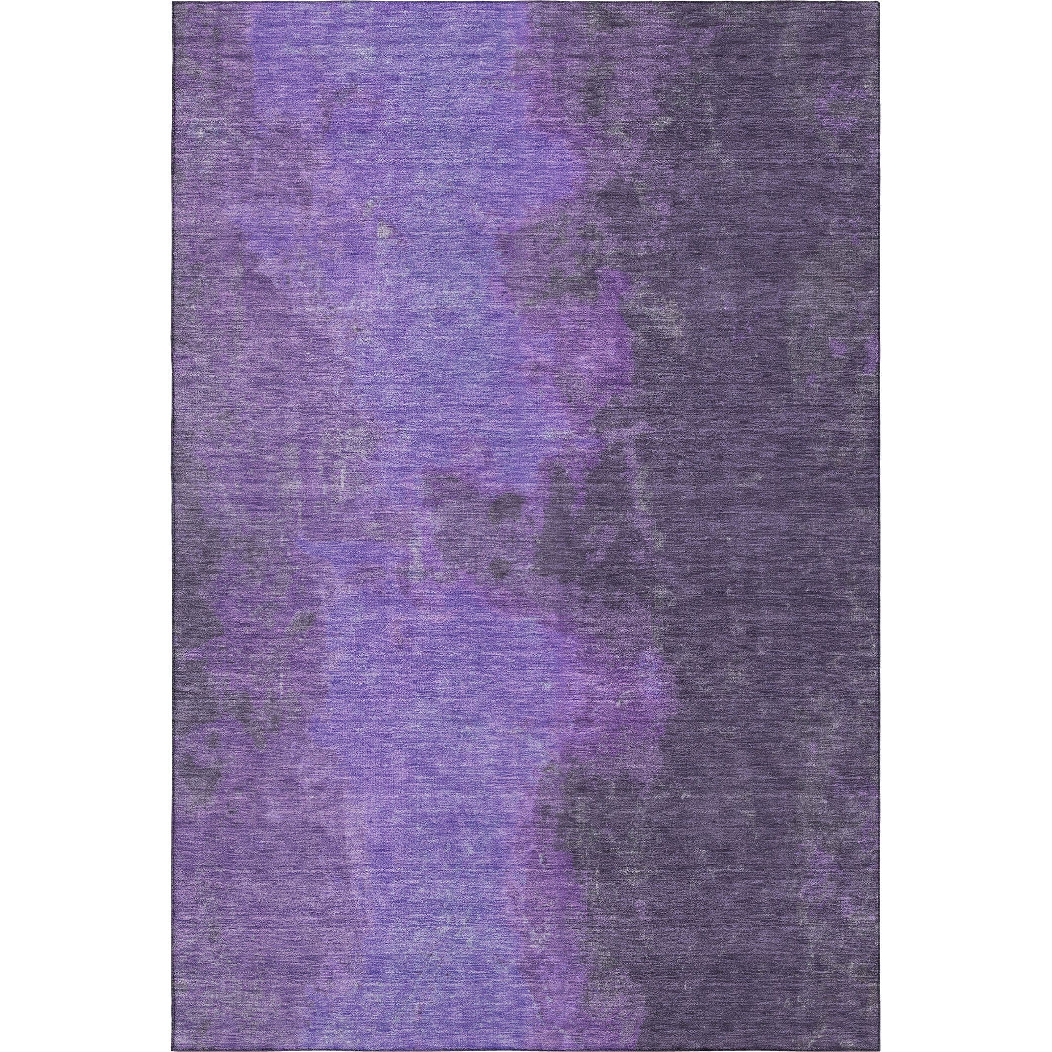 Dubrovnik Machine Washable Transitional Eggplant Purple Rug 2'6" x 3'10" #shape_Rectangle