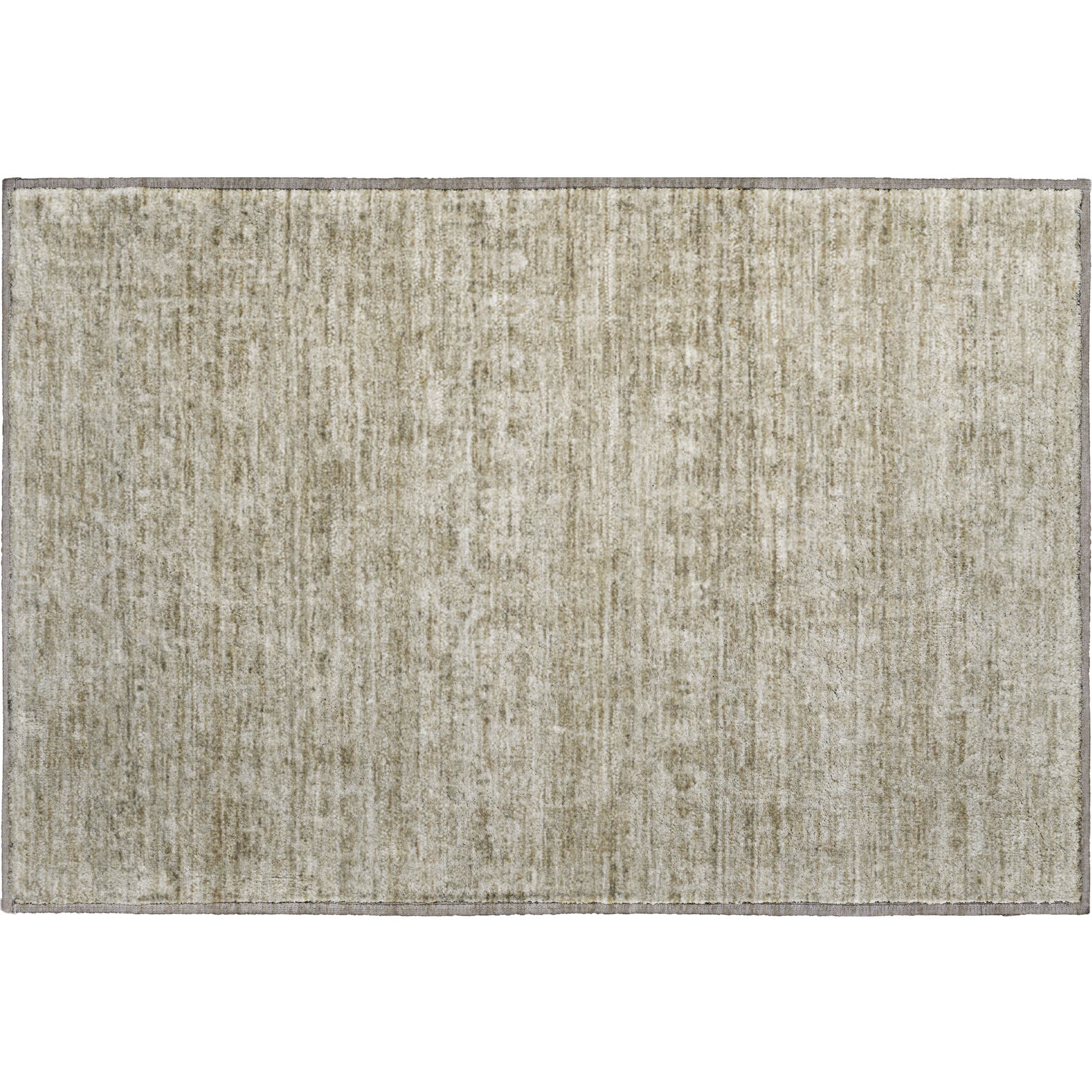 Seville Machine Washable Transitional Taupe Brown Rug 1'8" x 2'6" #shape_Rectangle