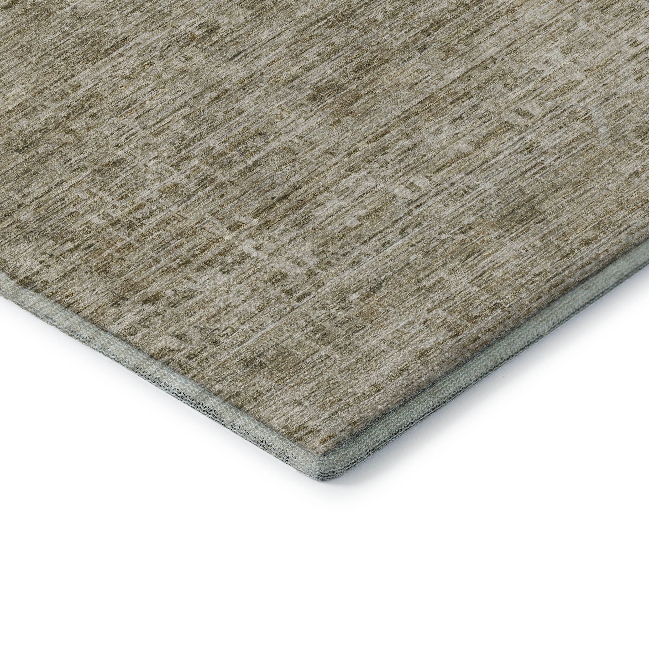 Seville Machine Washable Transitional Taupe Brown Rug 1'8" x 2'6" #shape_Rectangle