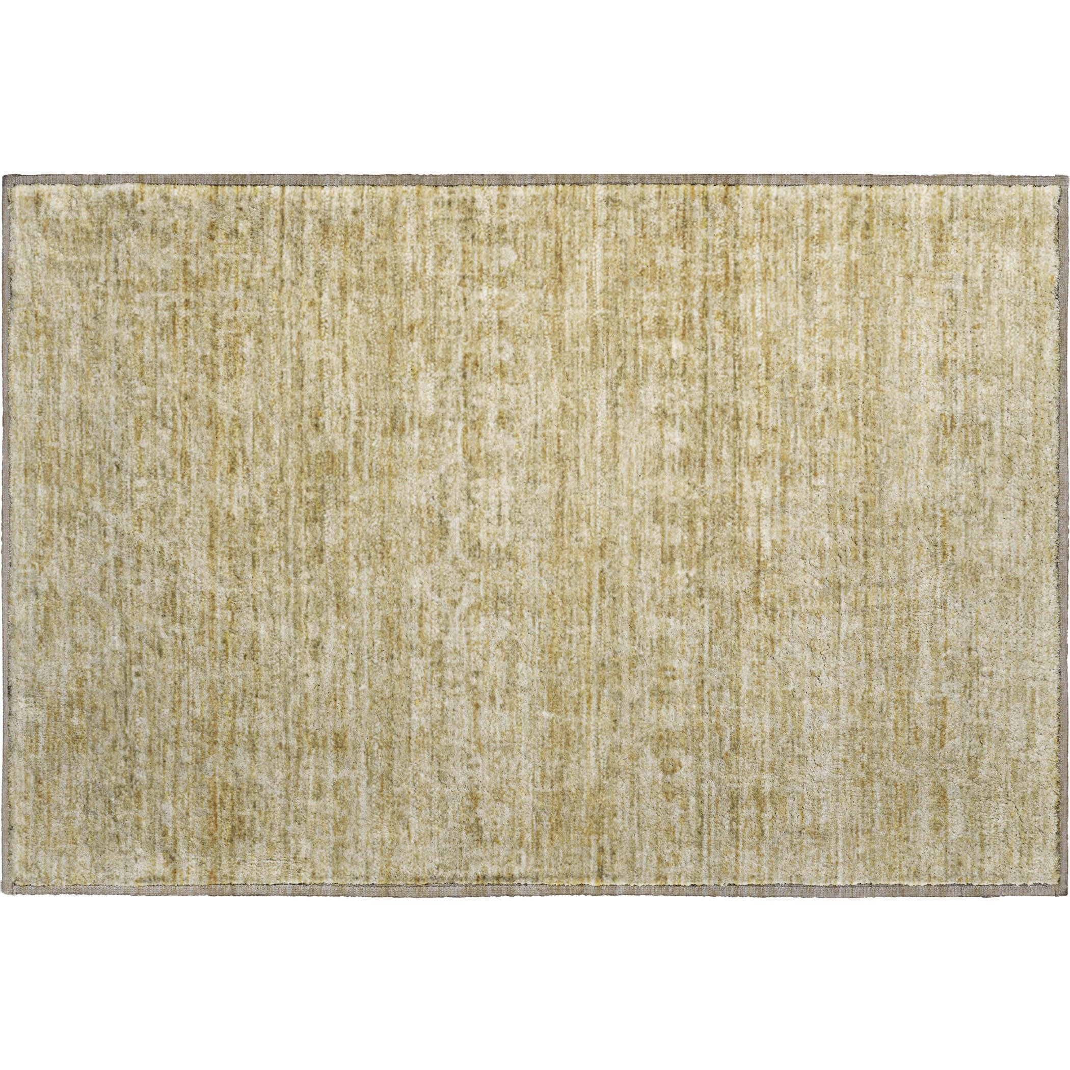 Seville Machine Washable Transitional Wheat Gold Rug 1'8" x 2'6" #shape_Rectangle