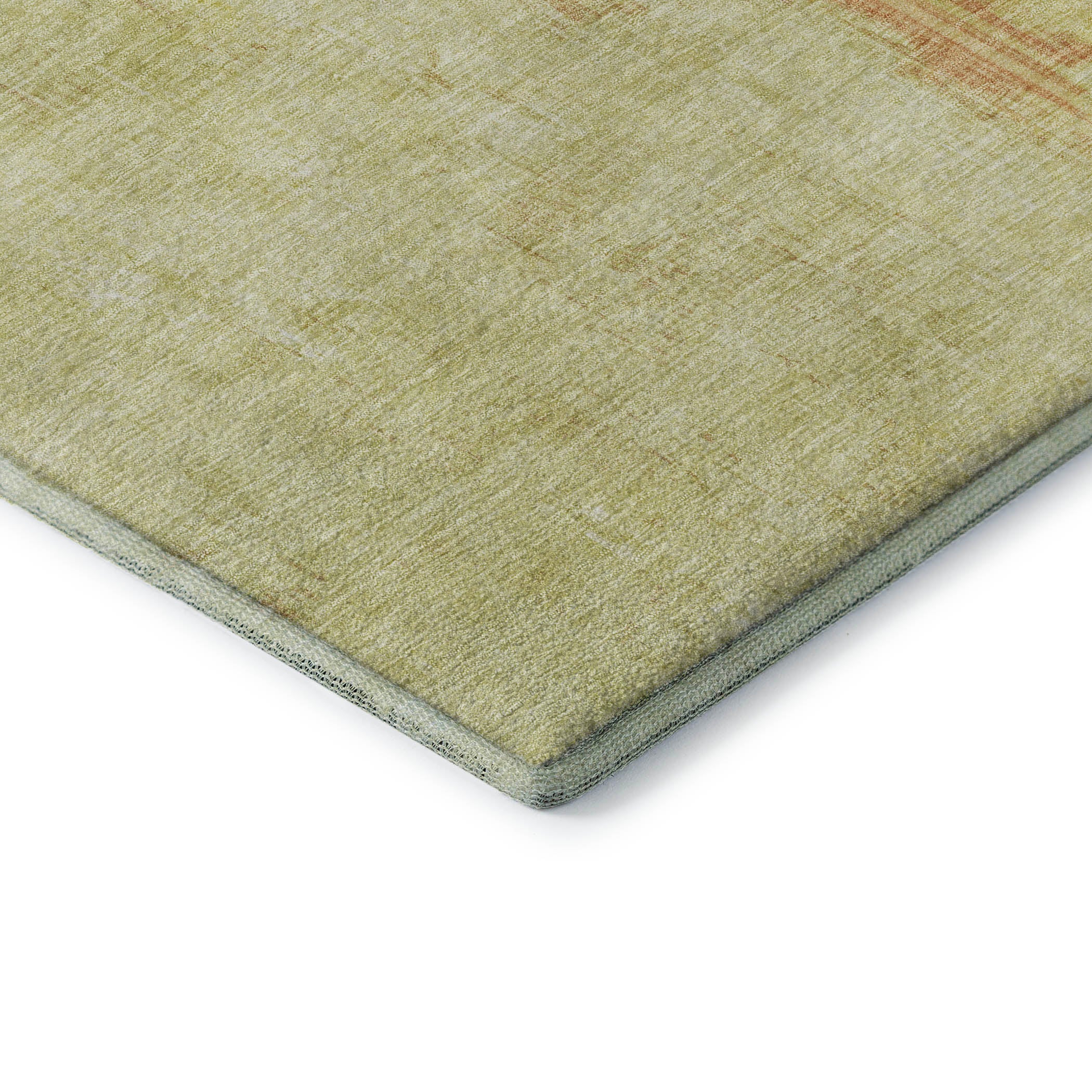 Luang Prabang Machine Washable Transitional Wheat Gold Rug 1'8" x 2'6" #shape_Rectangle