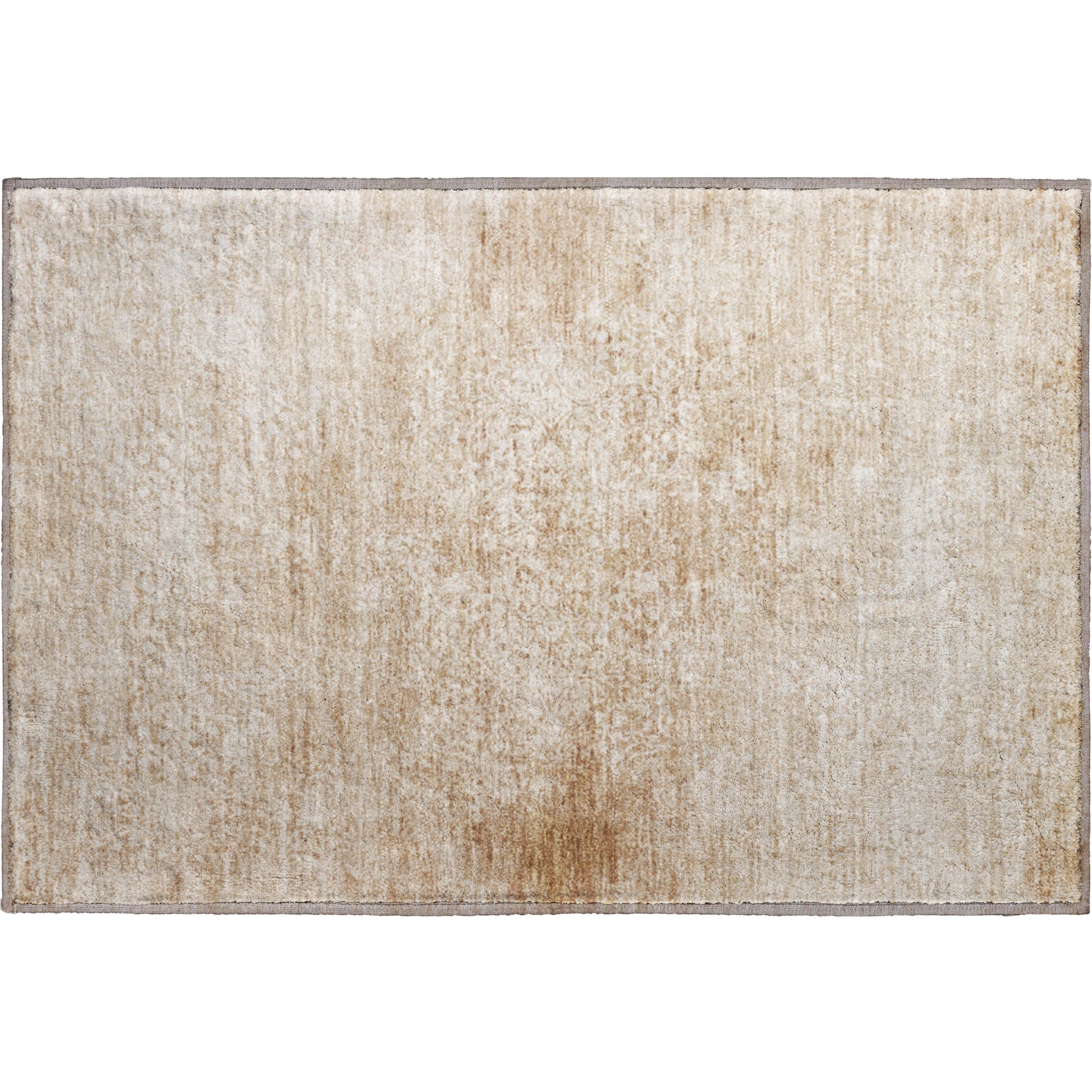 Montevideo Machine Washable Traditional Coral Orange Rug 1'8" x 2'6" #shape_Rectangle