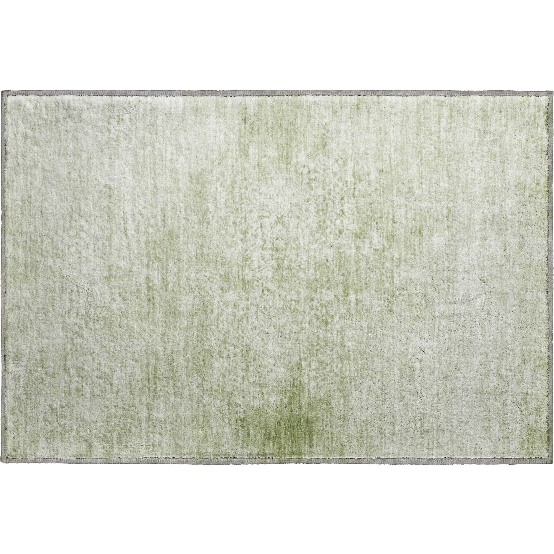 Montevideo Machine Washable Traditional Sage Green Rug 1'8" x 2'6" #shape_Rectangle