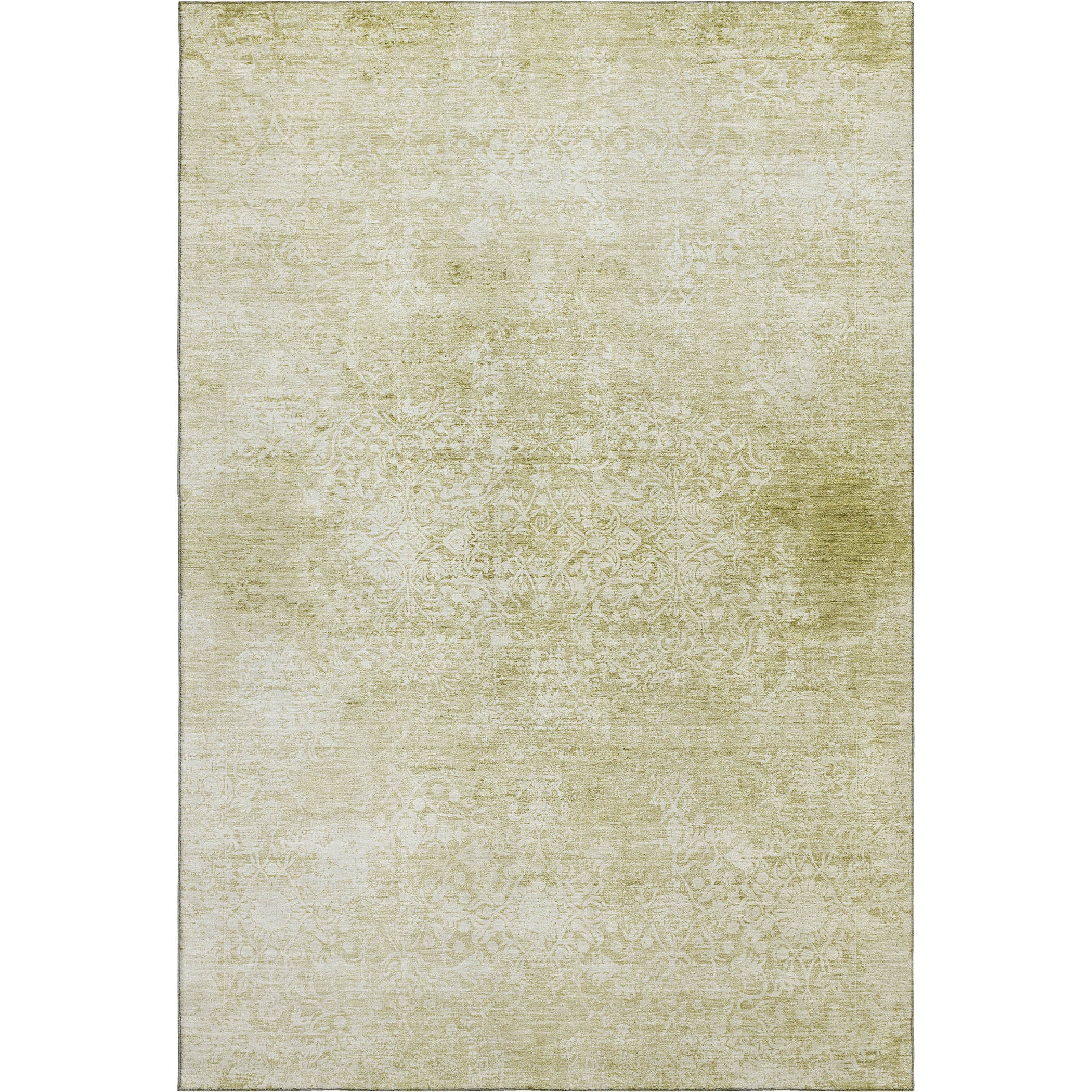 Montevideo Machine Washable Traditional Wheat Gold Rug 2'6" x 3'10" #shape_Rectangle