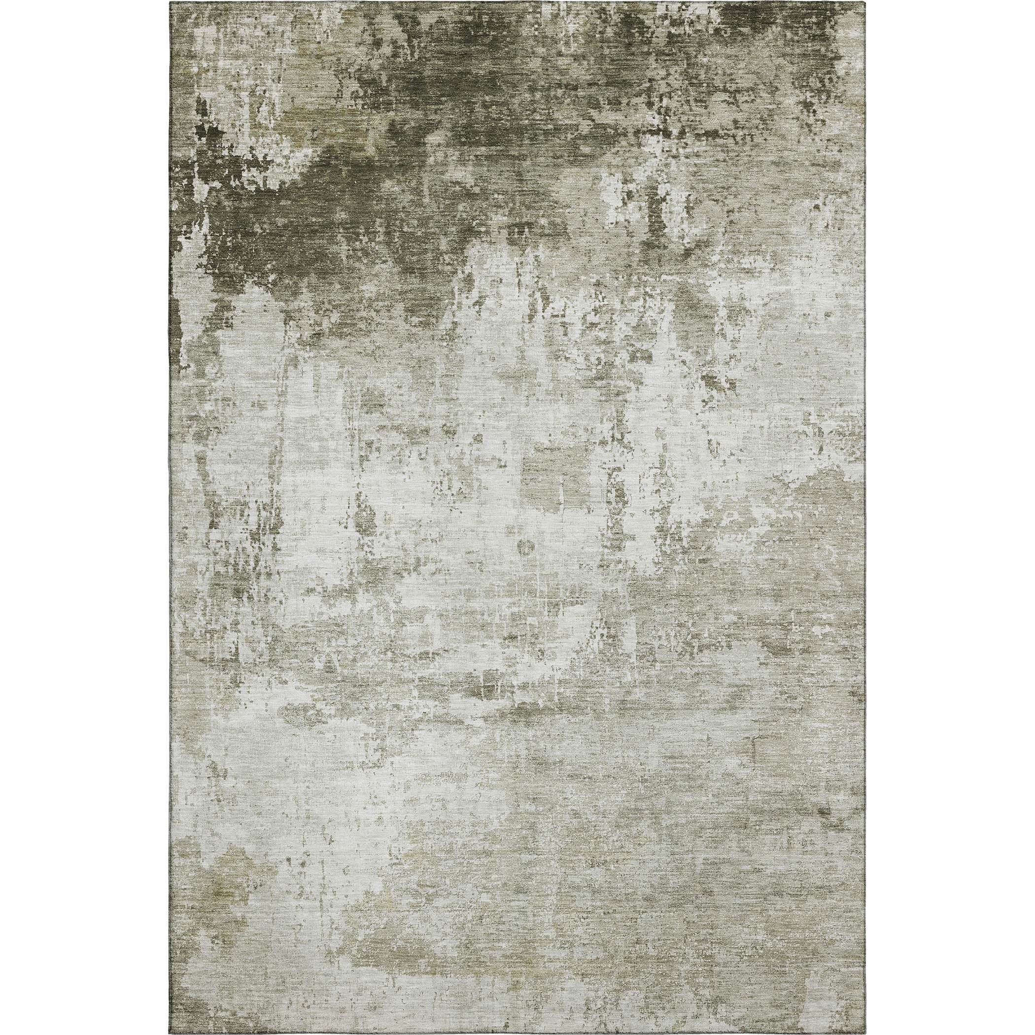 Athens Machine Washable Transitional Taupe Brown Rug 2'6" x 3'10" #shape_Rectangle