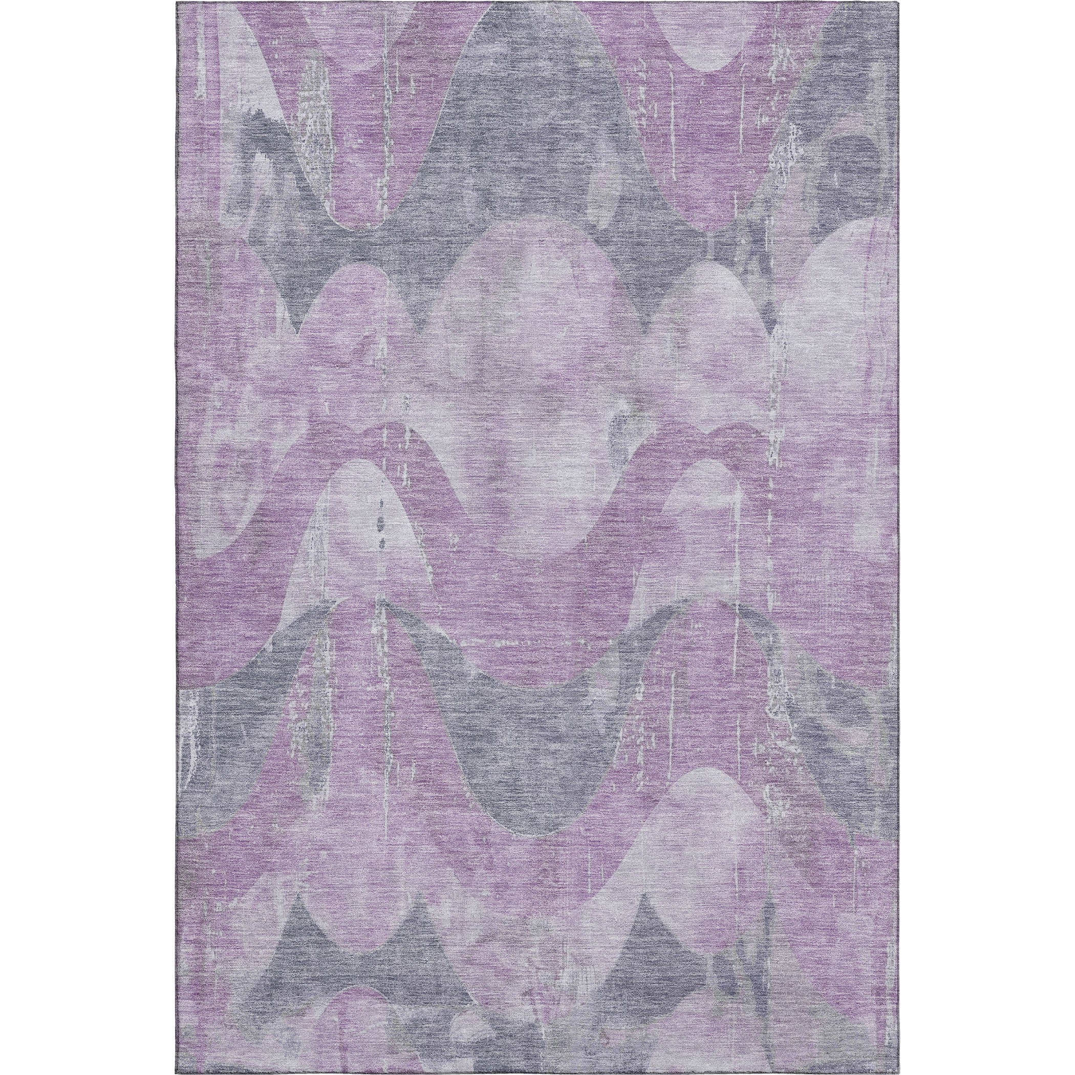 Sintra Machine Washable Transitional Lavender Purple Rug 2'6" x 3'10" #shape_Rectangle