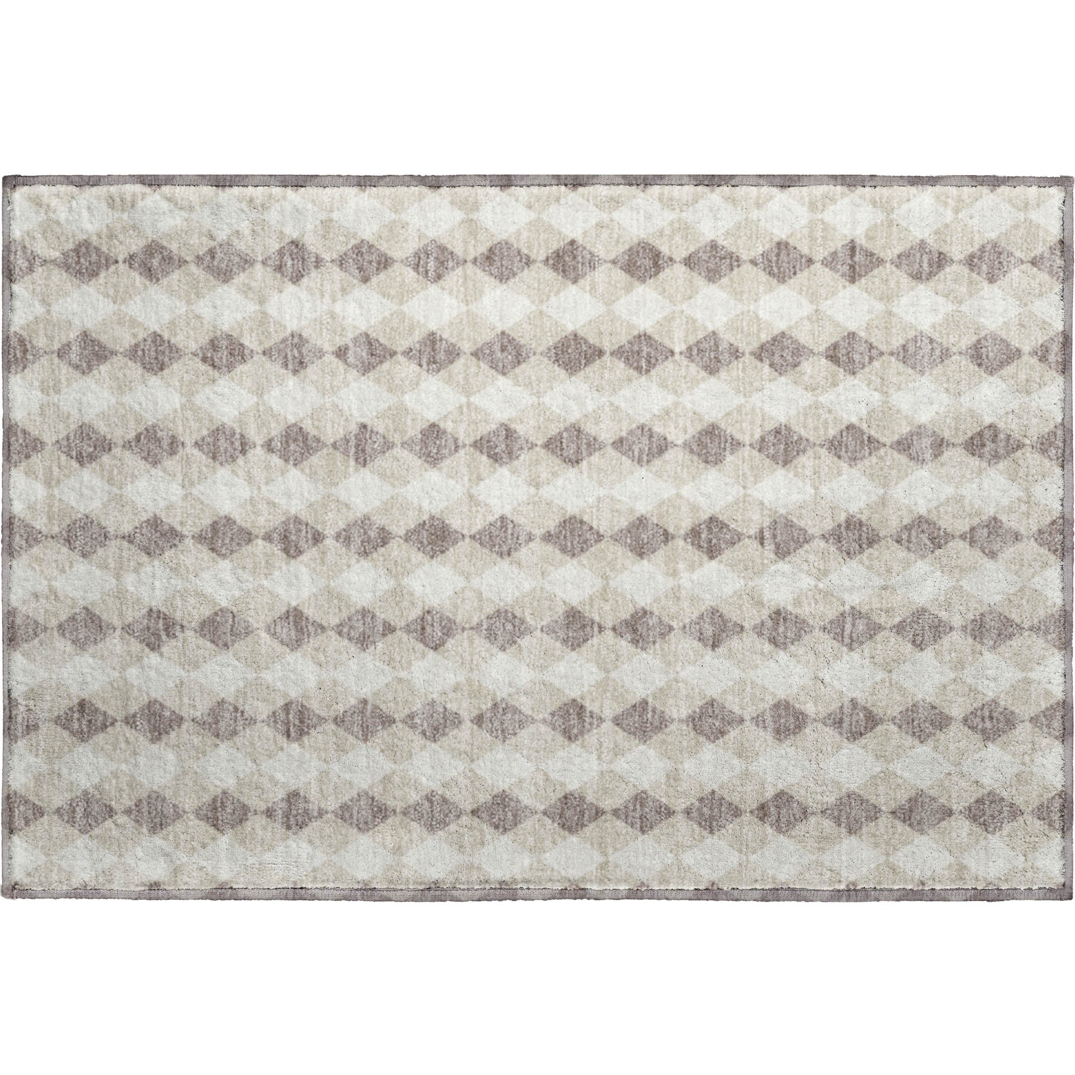 Sintra Machine Washable Transitional Beige Brown Rug 1'8" x 2'6" #shape_Rectangle