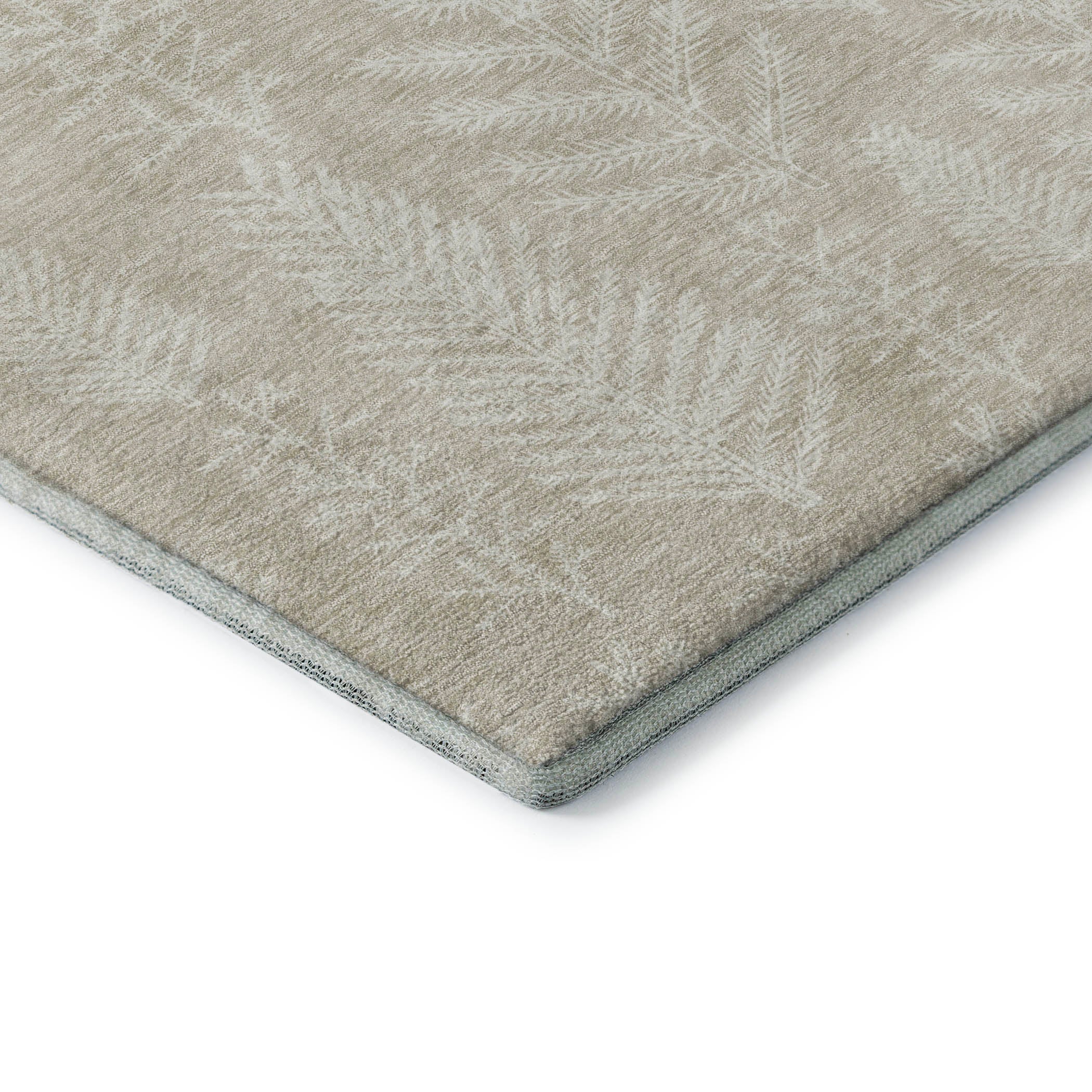 Lima Machine Washable Transitional Beige Brown Rug 1'8" x 2'6" #shape_Rectangle