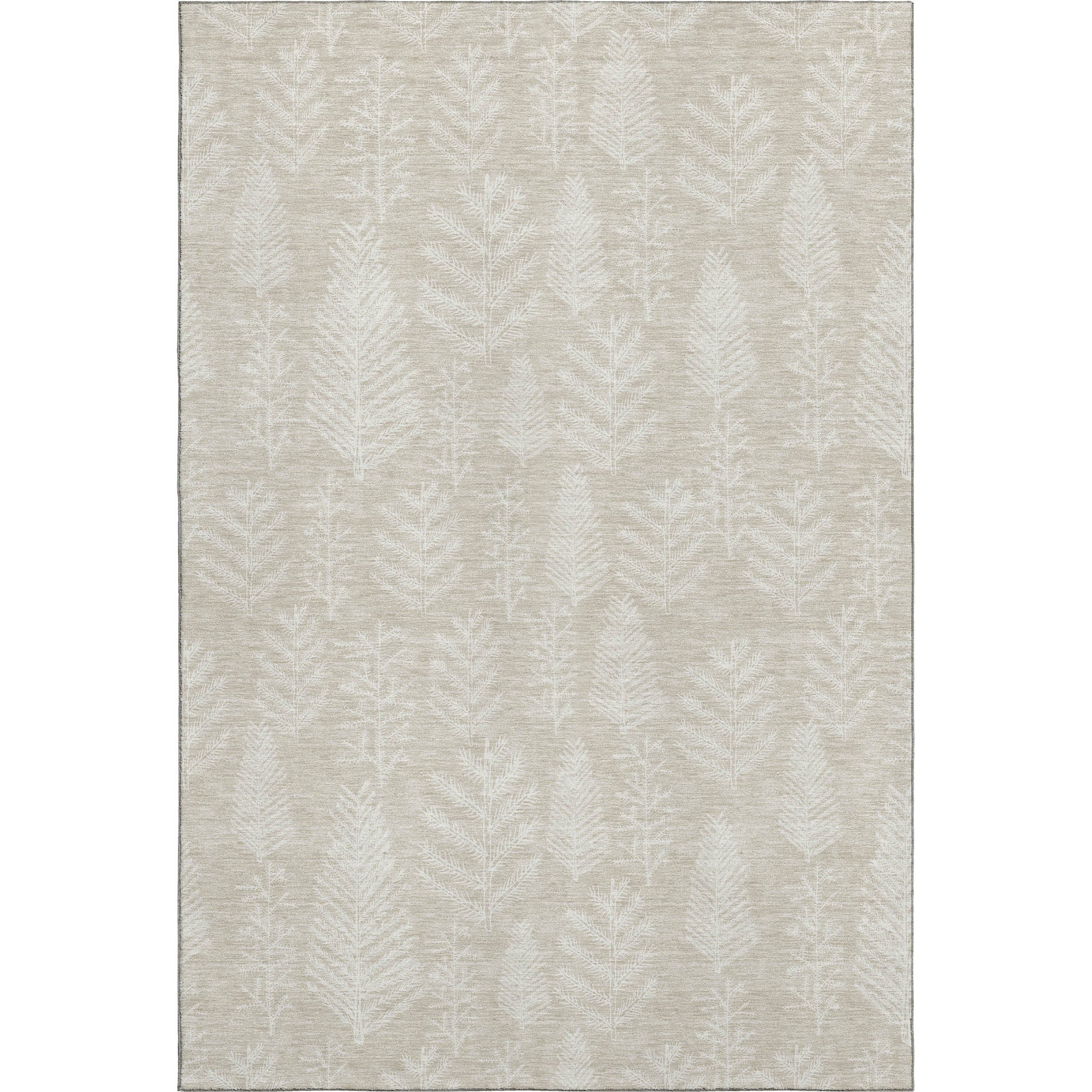 Lima Machine Washable Transitional Beige Brown Rug 2'6" x 3'10" #shape_Rectangle