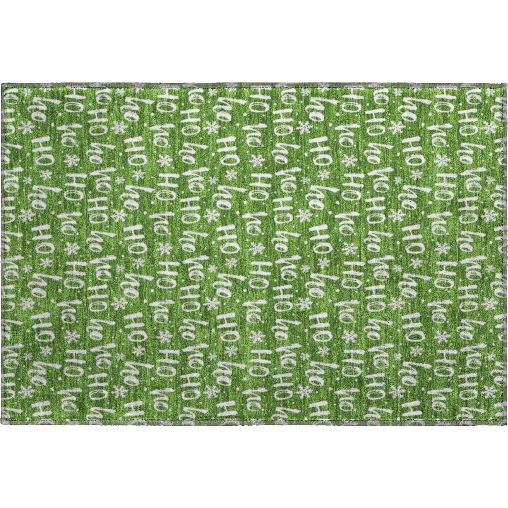 Queenstown Machine Washable Transitional Green Rug 1'8" x 2'6" #shape_Rectangle