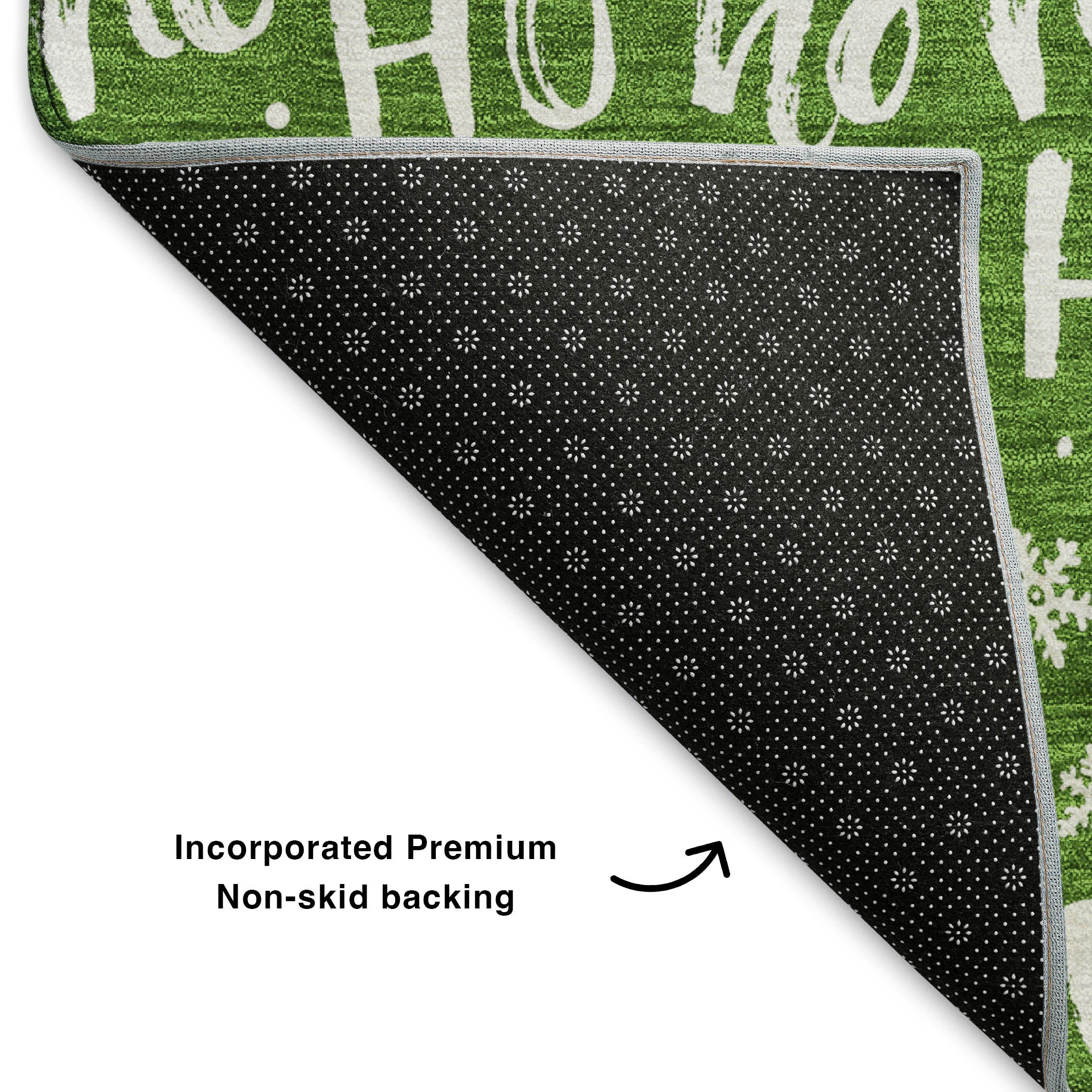 Queenstown Machine Washable Transitional Green Rug 1'8" x 2'6" #shape_Rectangle