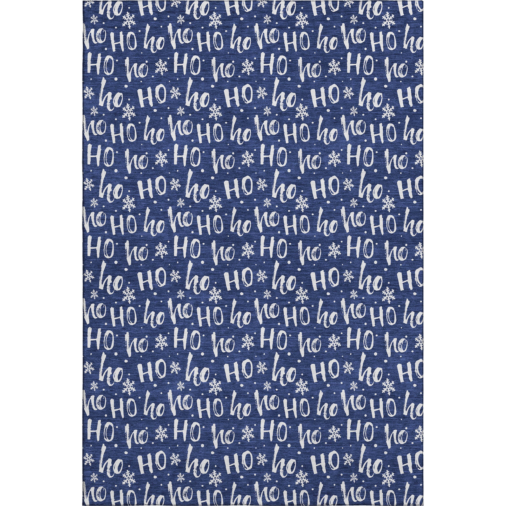 Queenstown Machine Washable Transitional Navy Blue Rug 2'6" x 3'10" #shape_Rectangle