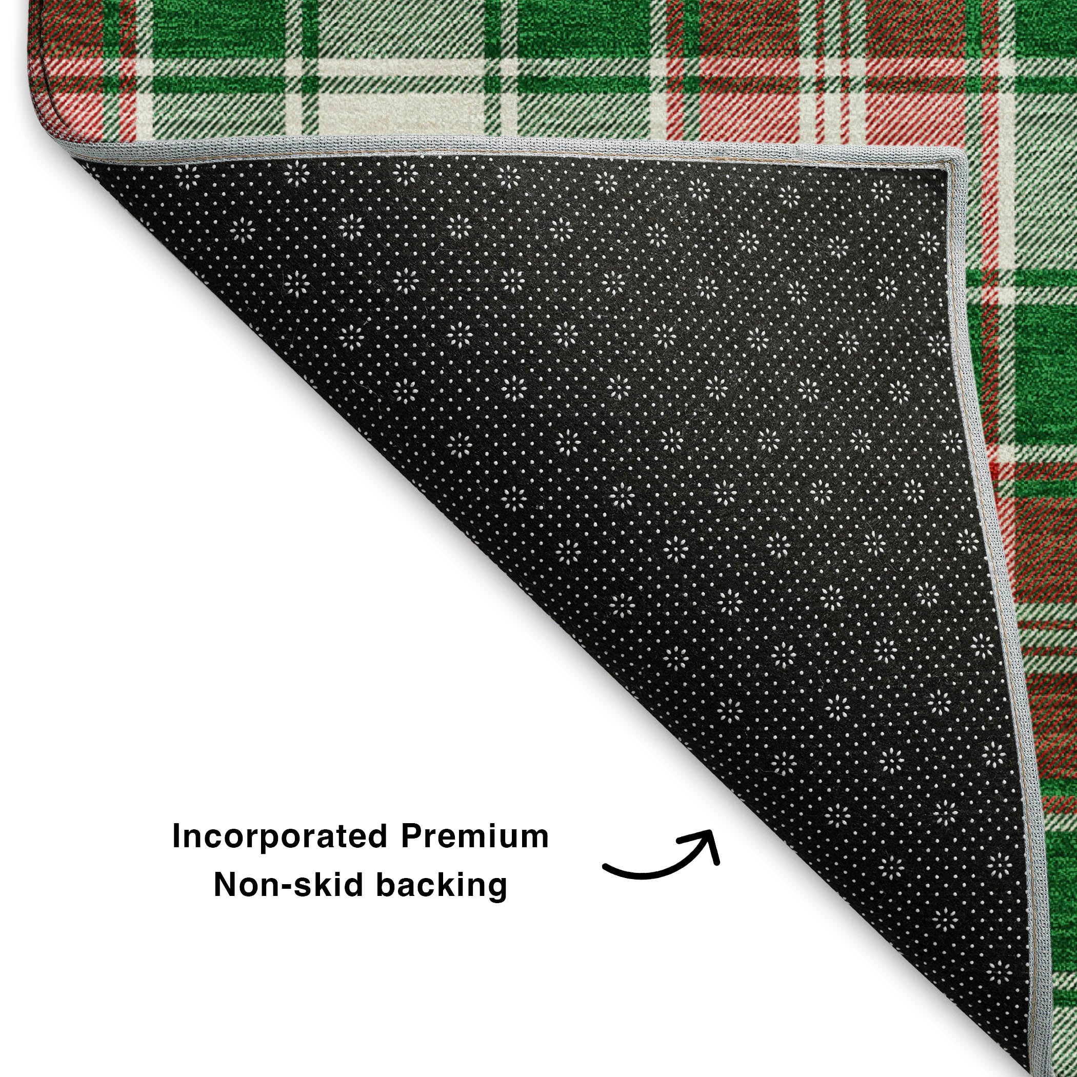 Bogota Machine Washable Transitional Emerald Green Rug 1'8" x 2'6" #shape_Rectangle