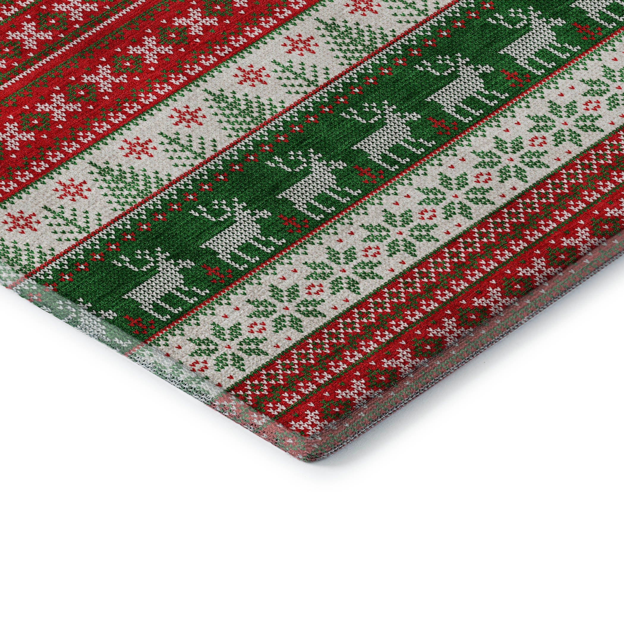Budapest Machine Washable Transitional Red Rug 1'8" x 2'6" #shape_Rectangle