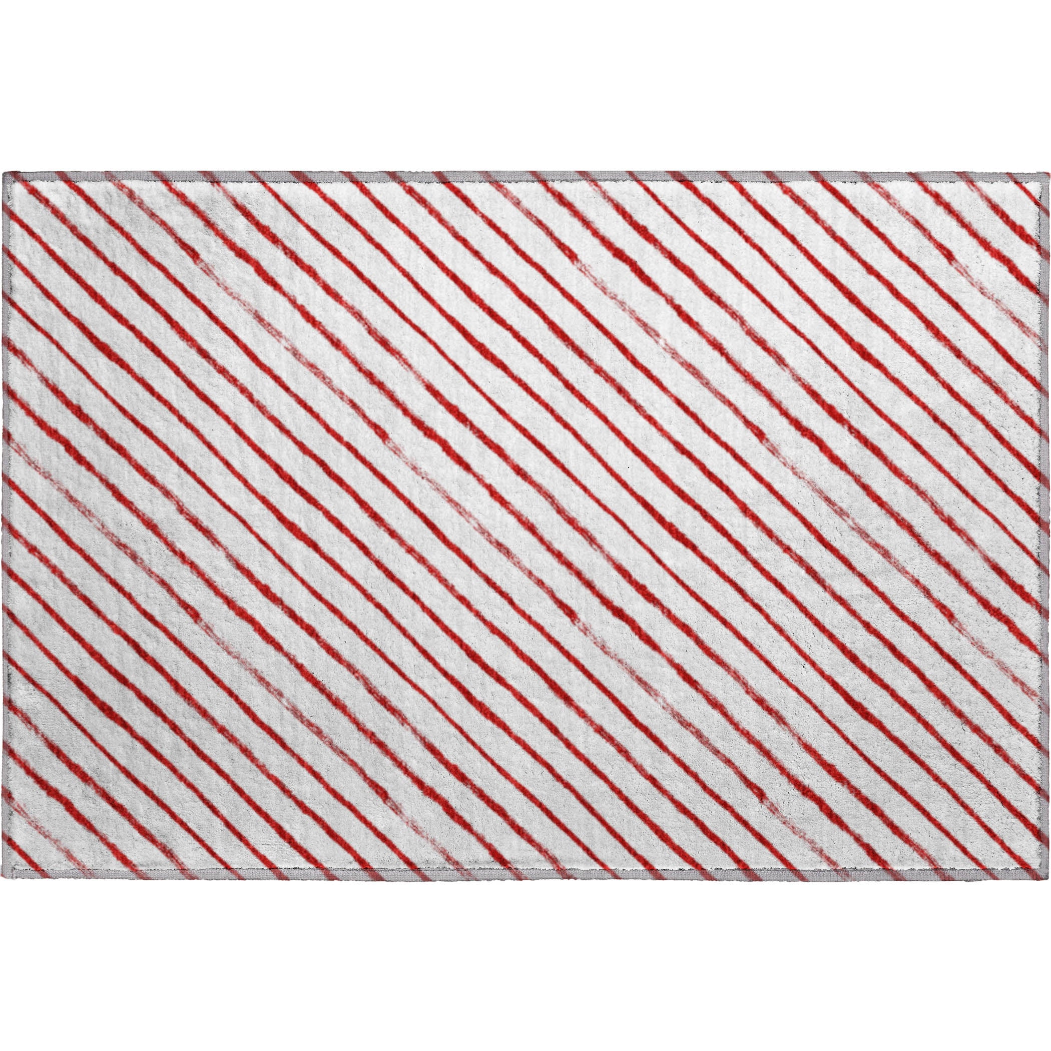Reykjavik Machine Washable Transitional Red Rug 1'8" x 2'6" #shape_Rectangle