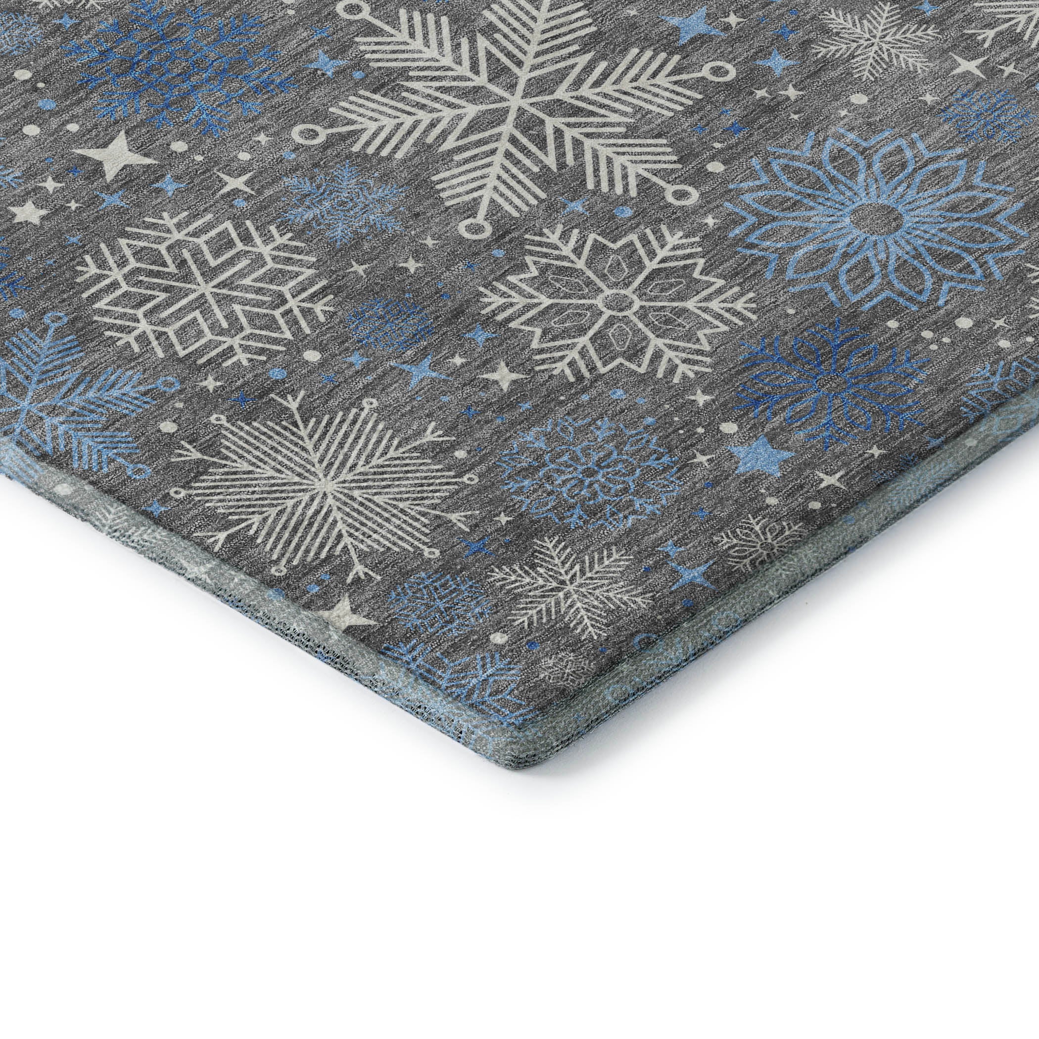 Reykjavik Machine Washable Transitional Gray Rug 1'8" x 2'6" #shape_Rectangle