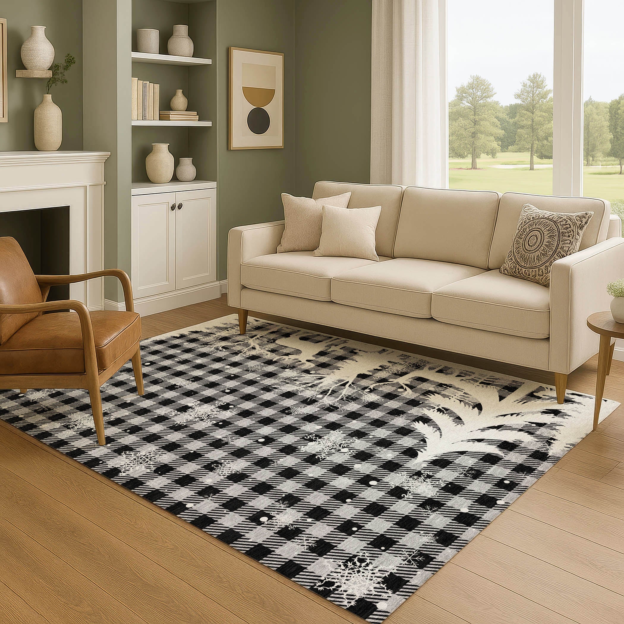Budapest Machine Washable Transitional Gray Rug 2'6" x 3'10" #shape_Rectangle