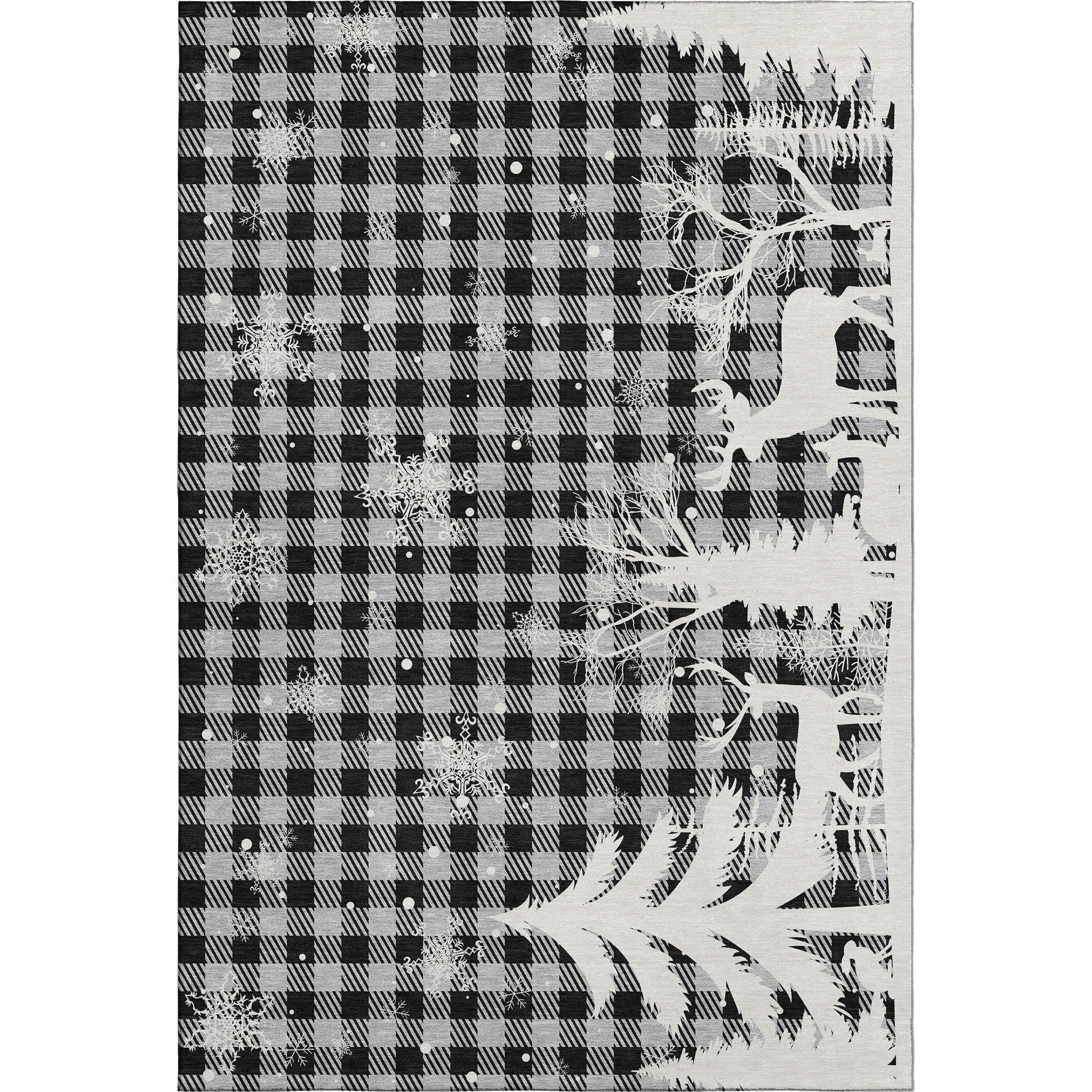 Budapest Machine Washable Transitional Gray Rug 2'6" x 3'10" #shape_Rectangle