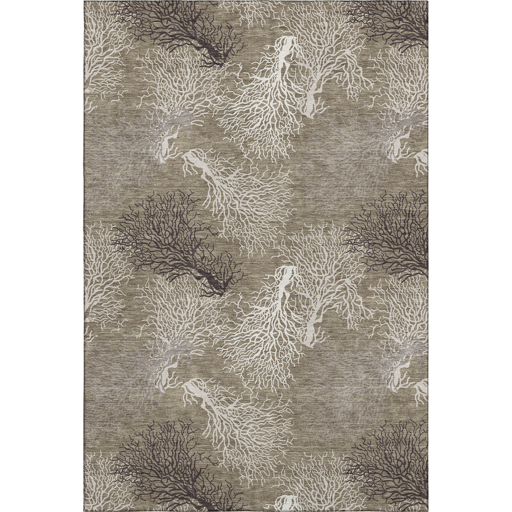 Reykjavik Machine Washable Coastal Latte Taupe Rug 2'6" x 3'10" #shape_Rectangle