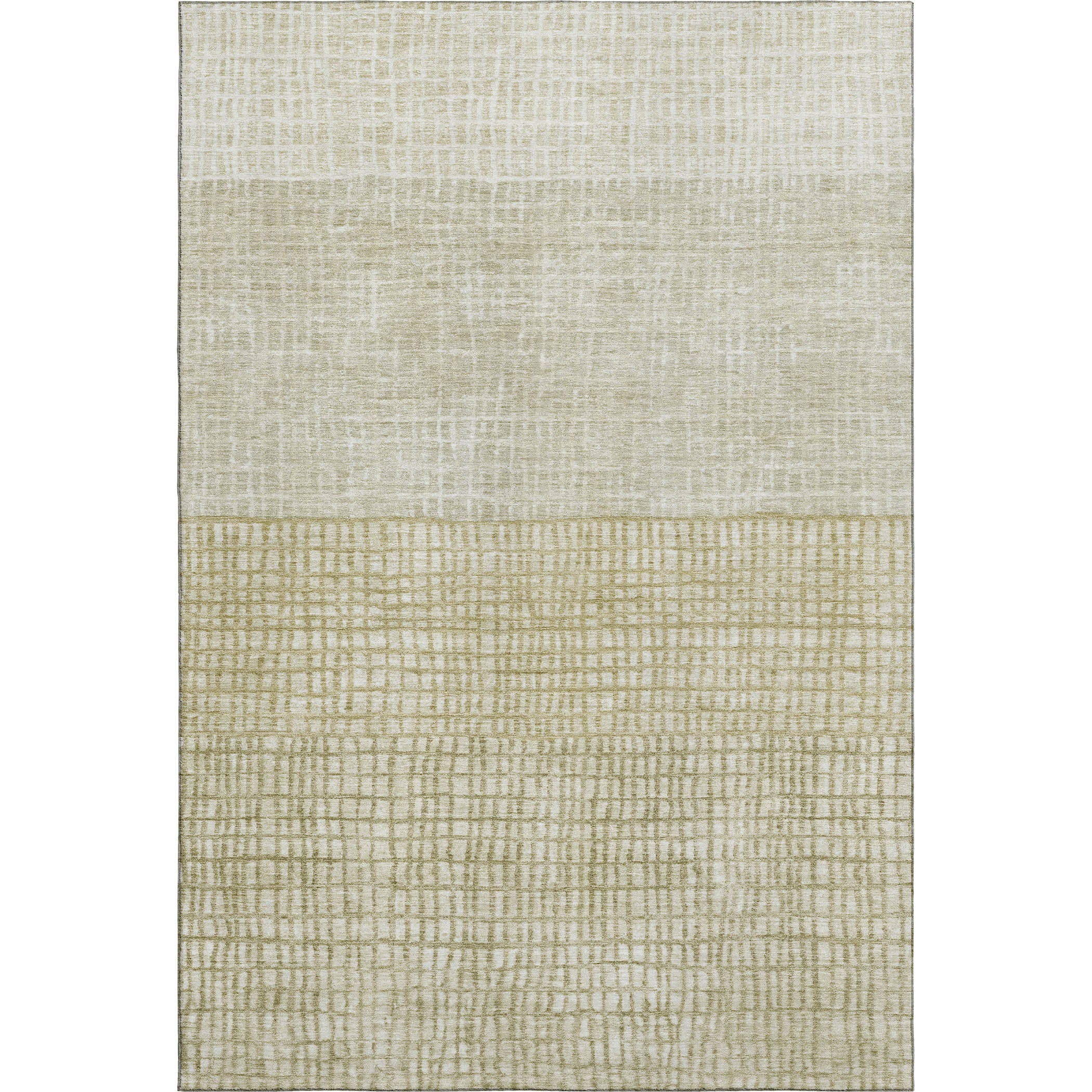 Seville Machine Washable Transitional Beige Brown Rug 2'6" x 3'10" #shape_Rectangle
