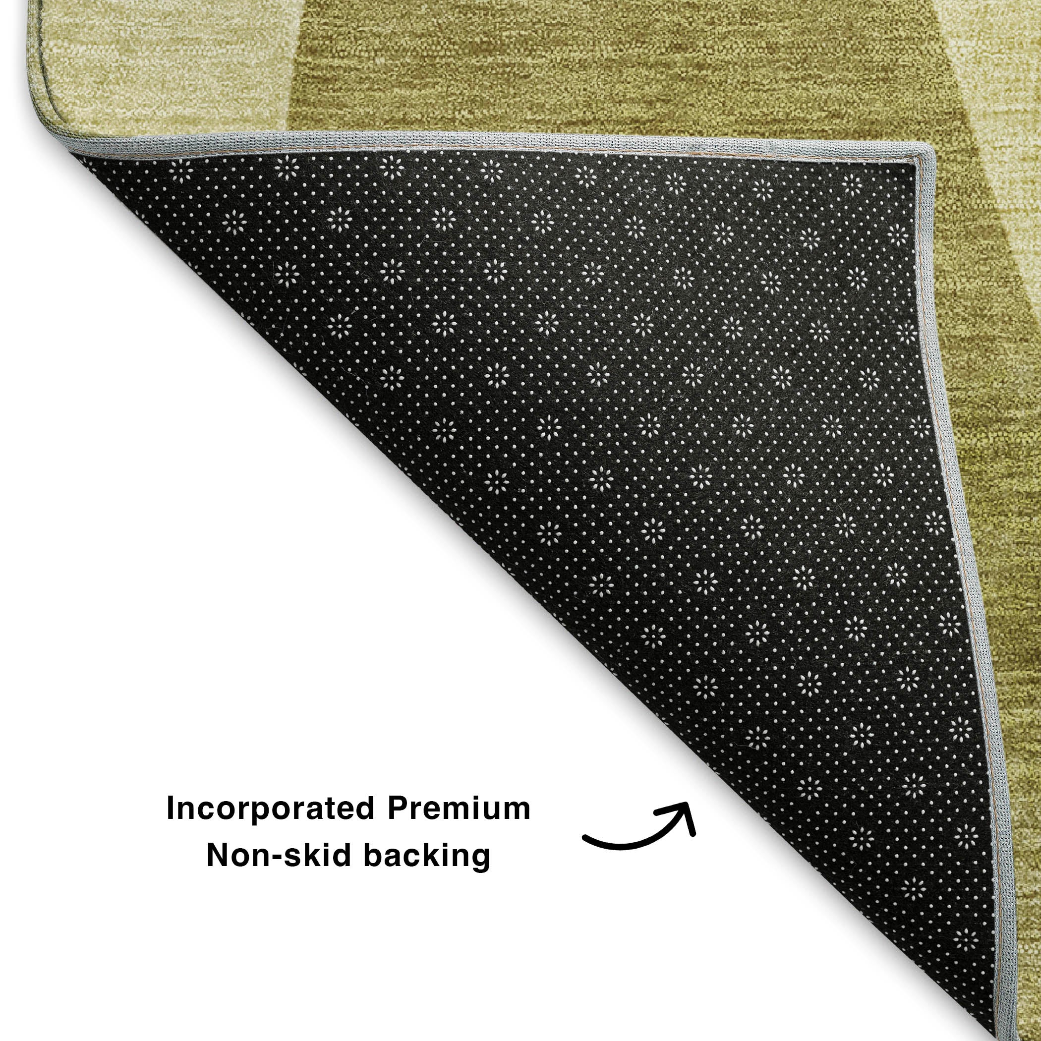 Chiang Mai Machine Washable Transitional Cactus Green Rug 1'8" x 2'6" #shape_Rectangle
