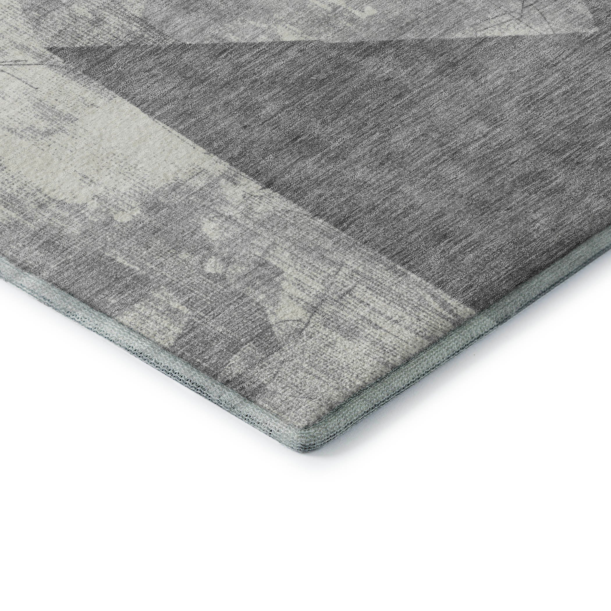 Bergen Machine Washable Transitional Gray Rug 1'8" x 2'6" #shape_Rectangle