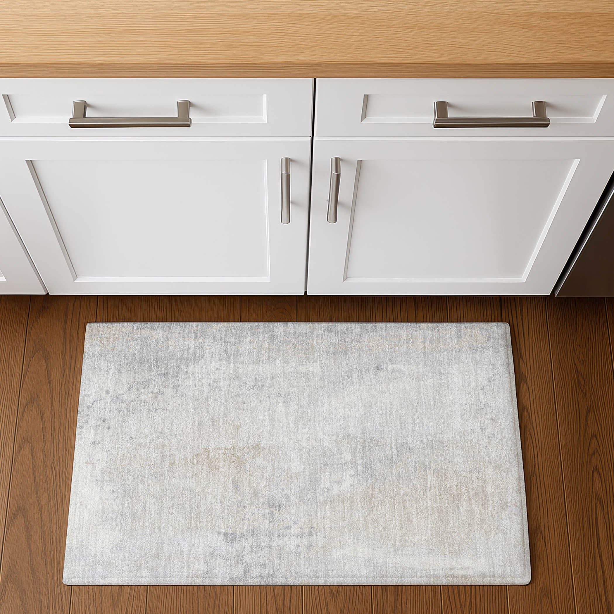 Havana Machine Washable Transitional Ivory Rug 1'8" x 2'6" #shape_Rectangle
