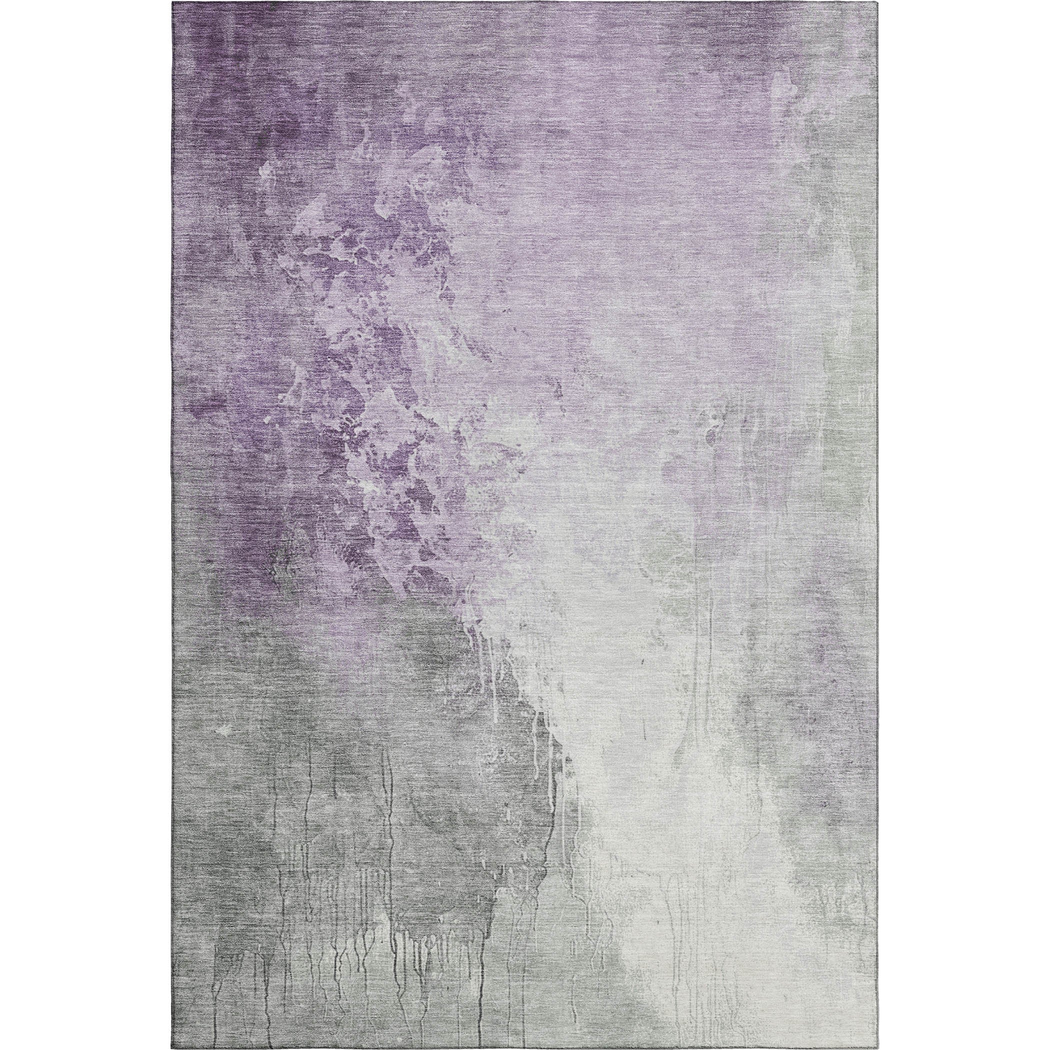 Sintra Machine Washable Transitional Lavender Purple Rug 2'6" x 3'10" #shape_Rectangle