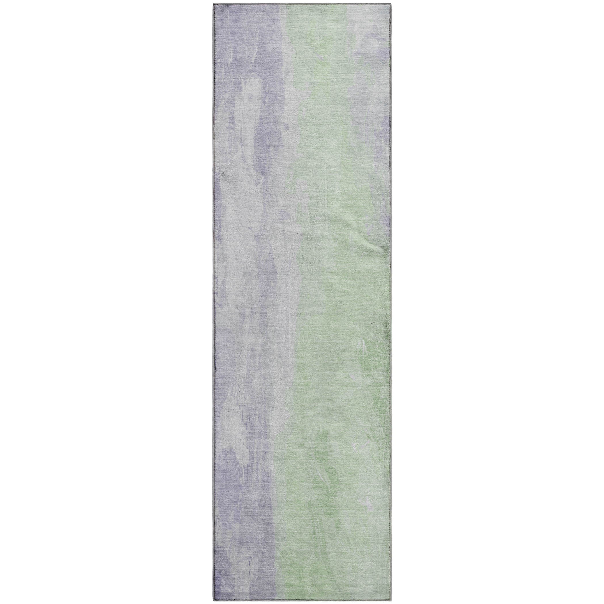 Sarajevo Machine Washable Transitional Lavender Purple Rug 2'3" x 7'6" #shape_Runner