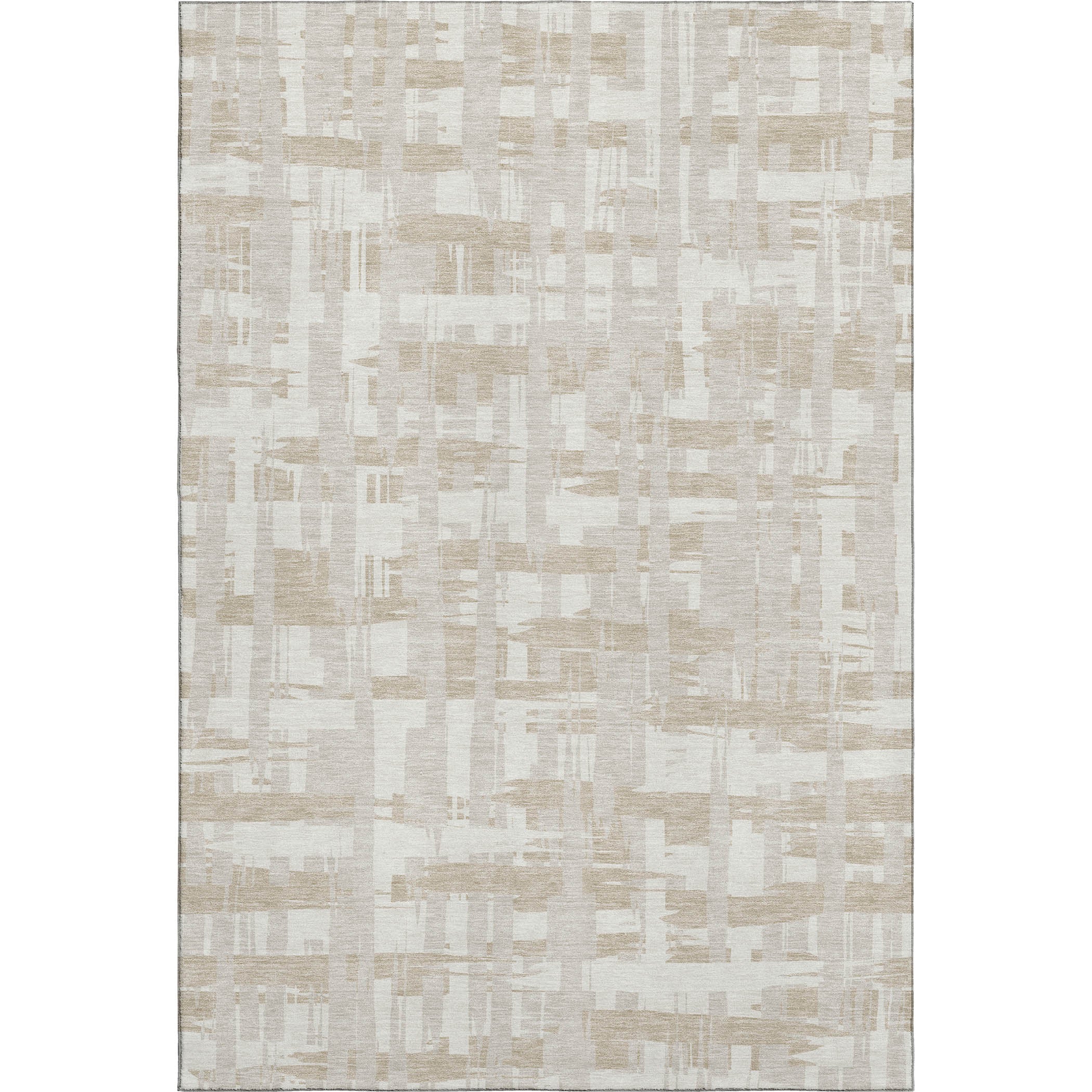 Seoul Machine Washable Transitional Ivory Rug 2'6" x 3'10" #shape_Rectangle