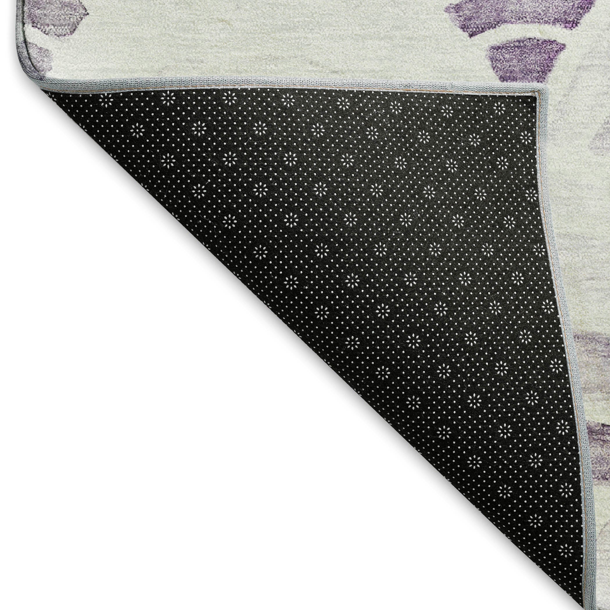 Athens Machine Washable Coastal Purple Rug 1'8" x 2'6" #shape_Rectangle