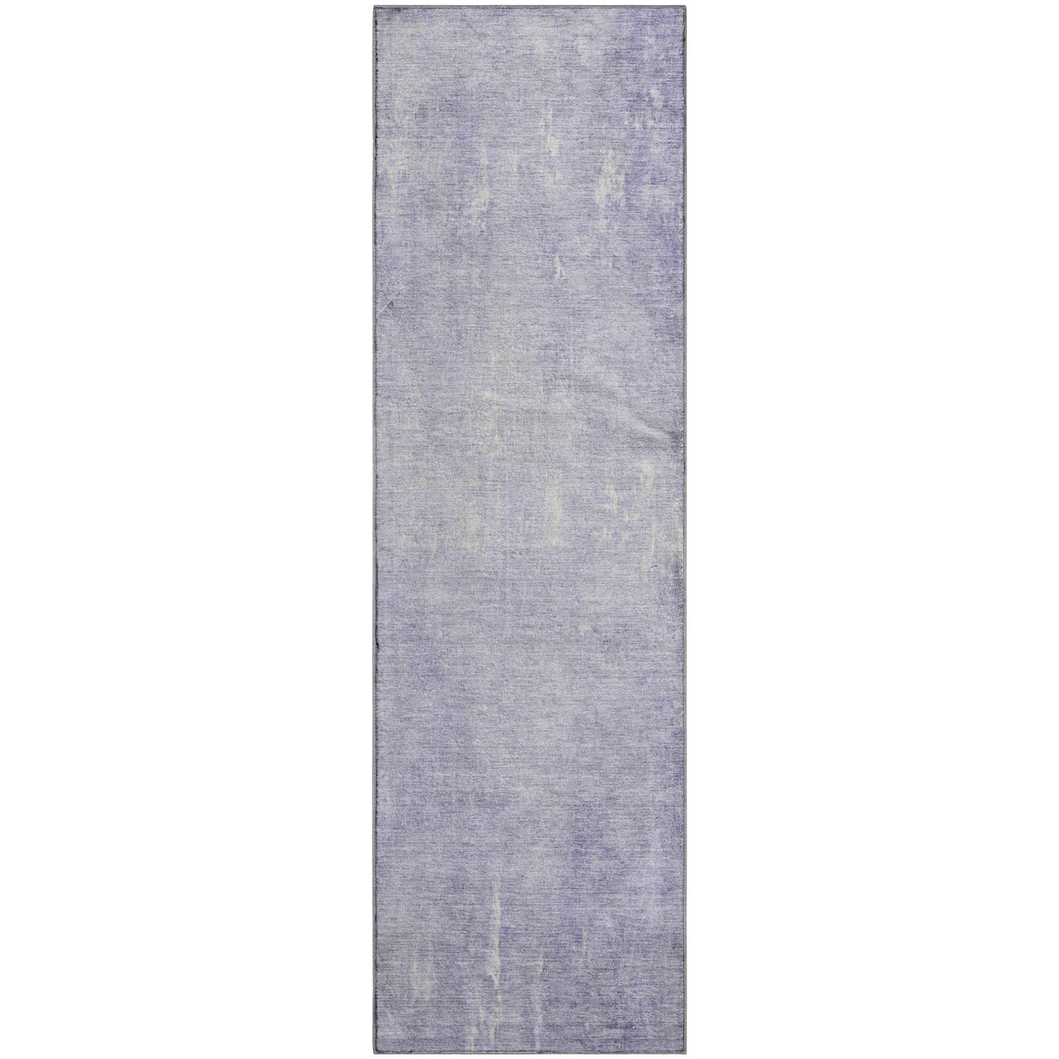 Dubrovnik Machine Washable Transitional Lavender Purple Rug 2'3" x 7'6" #shape_Runner